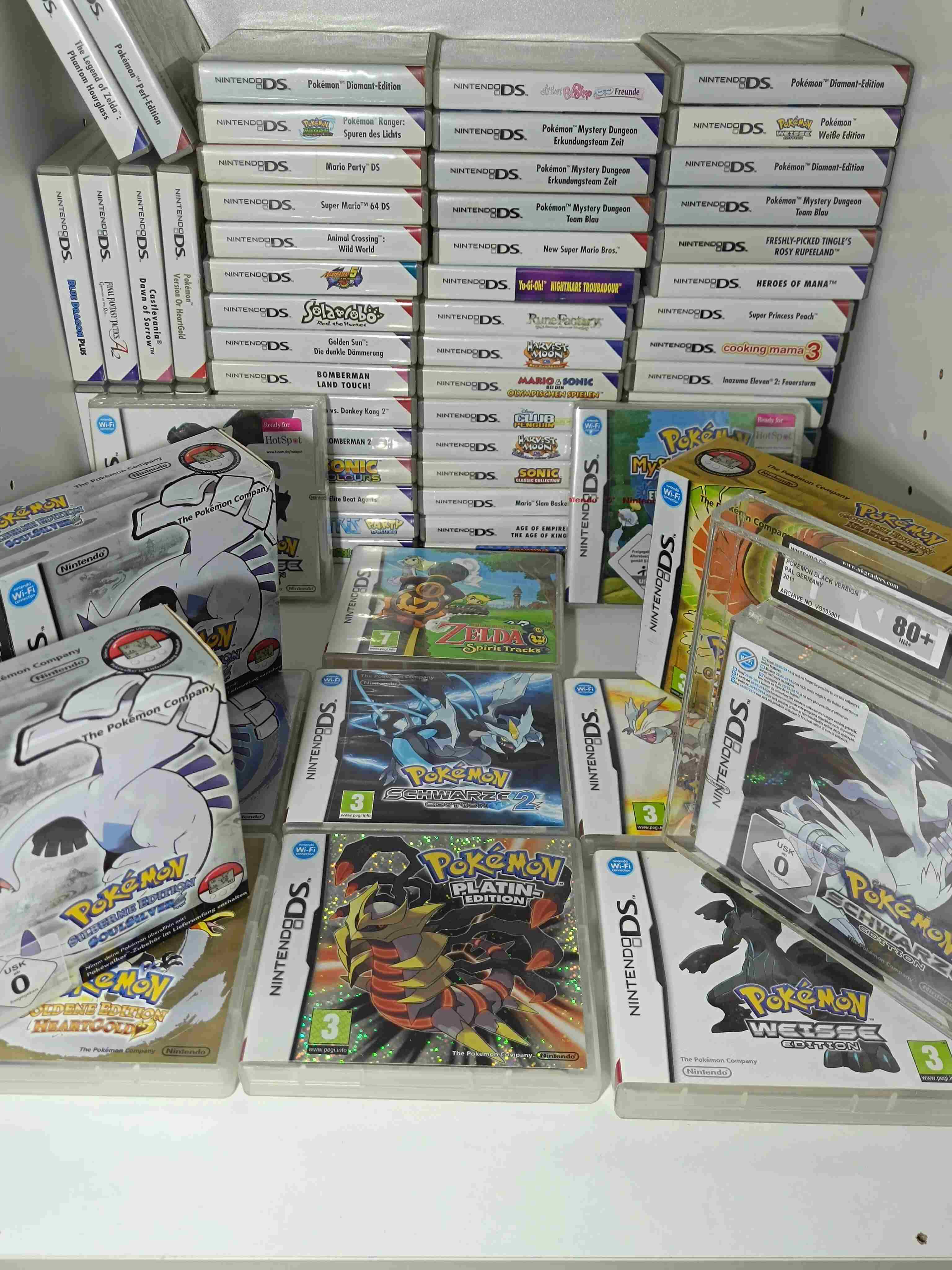 Nintendo DS Spiele mit Verpackung