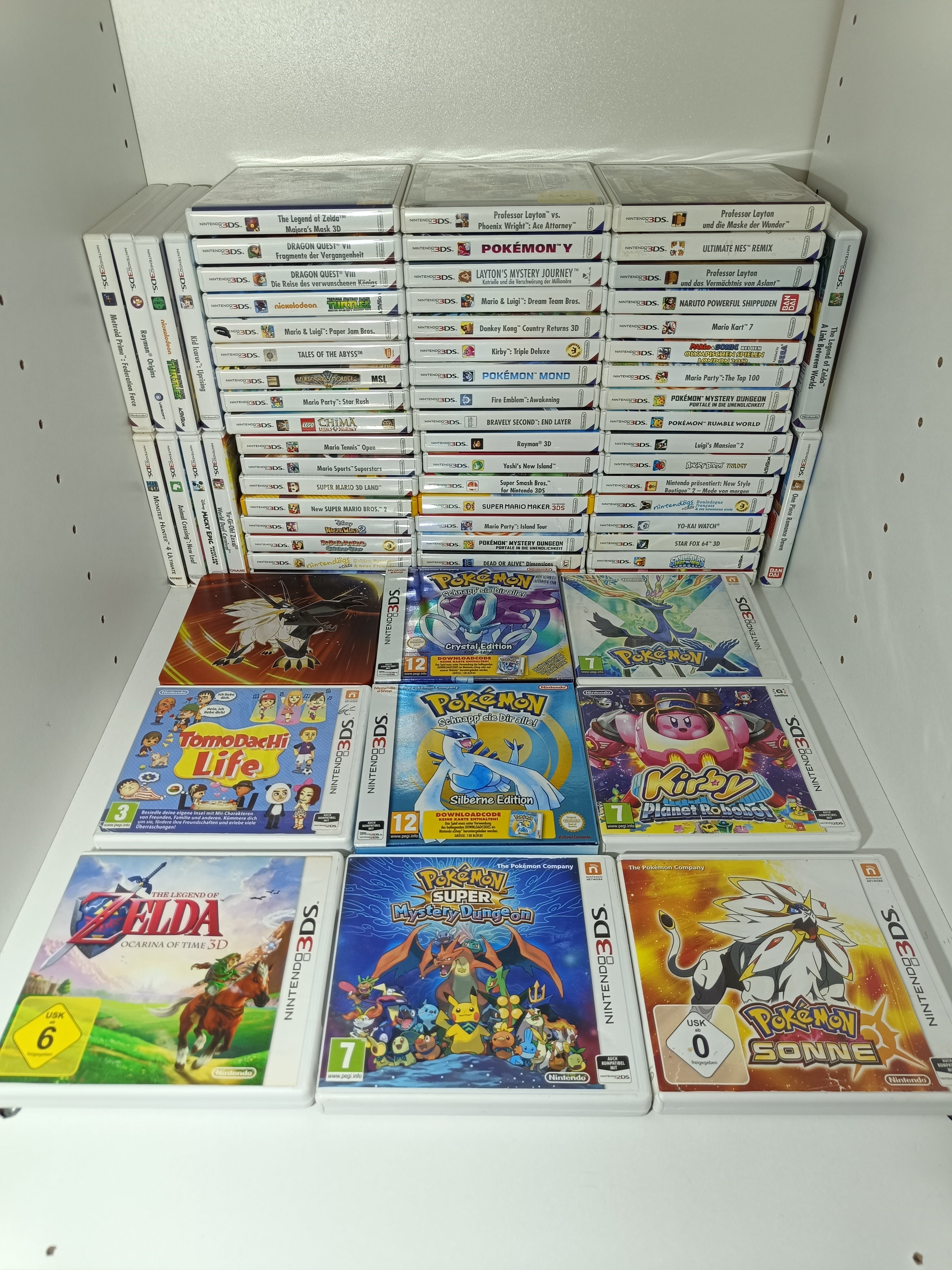 Nintendo 3DS Spiele mit Verpackung
