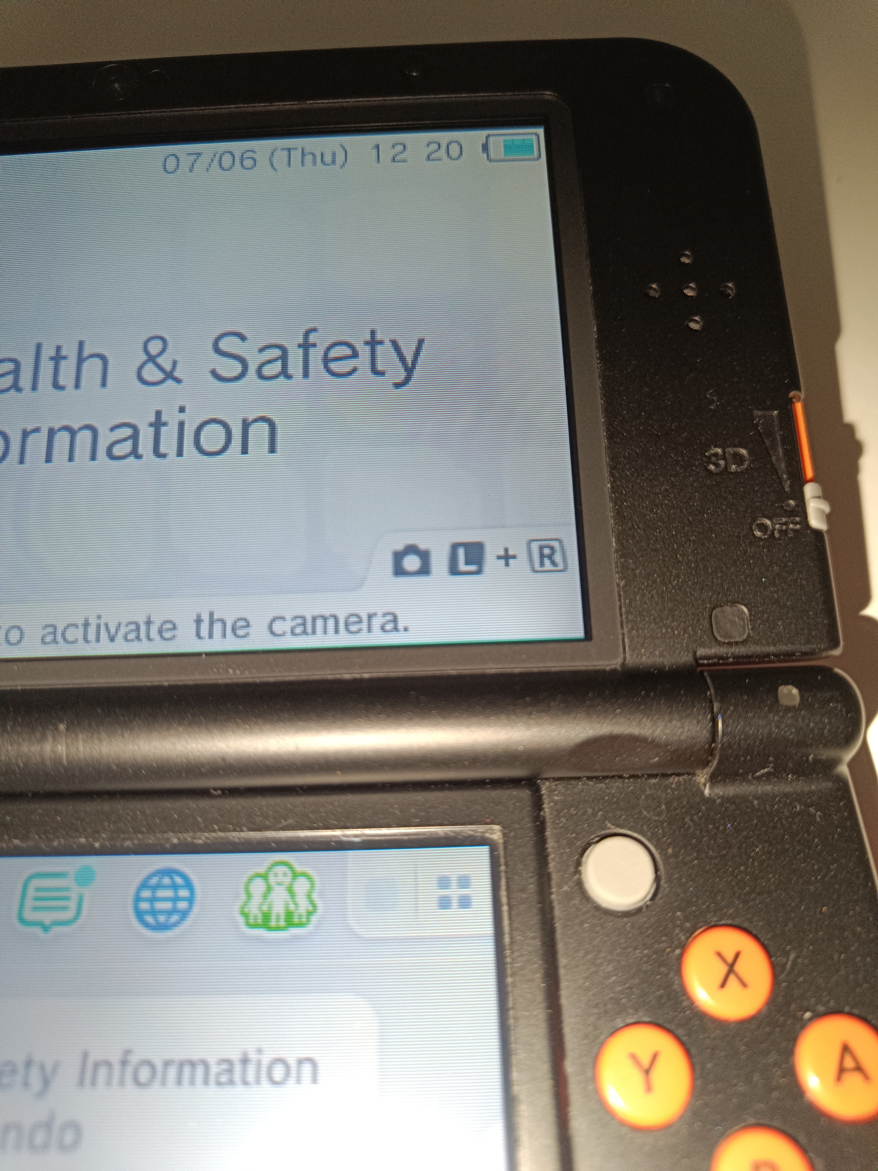 New Nintendo 3DS XL - Orange / Schwarz