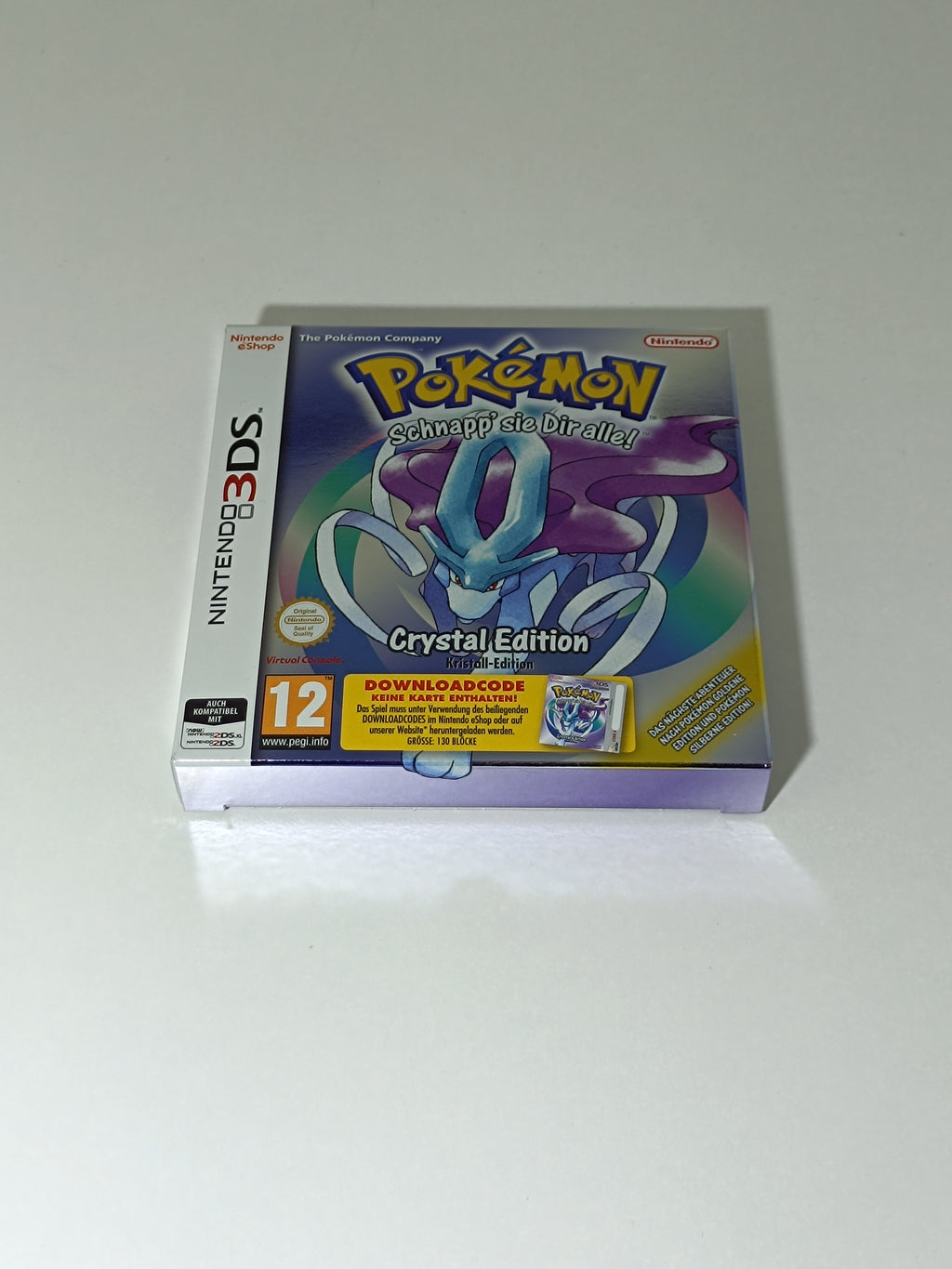 Pokemon Kristall Edition - ohne Spiel