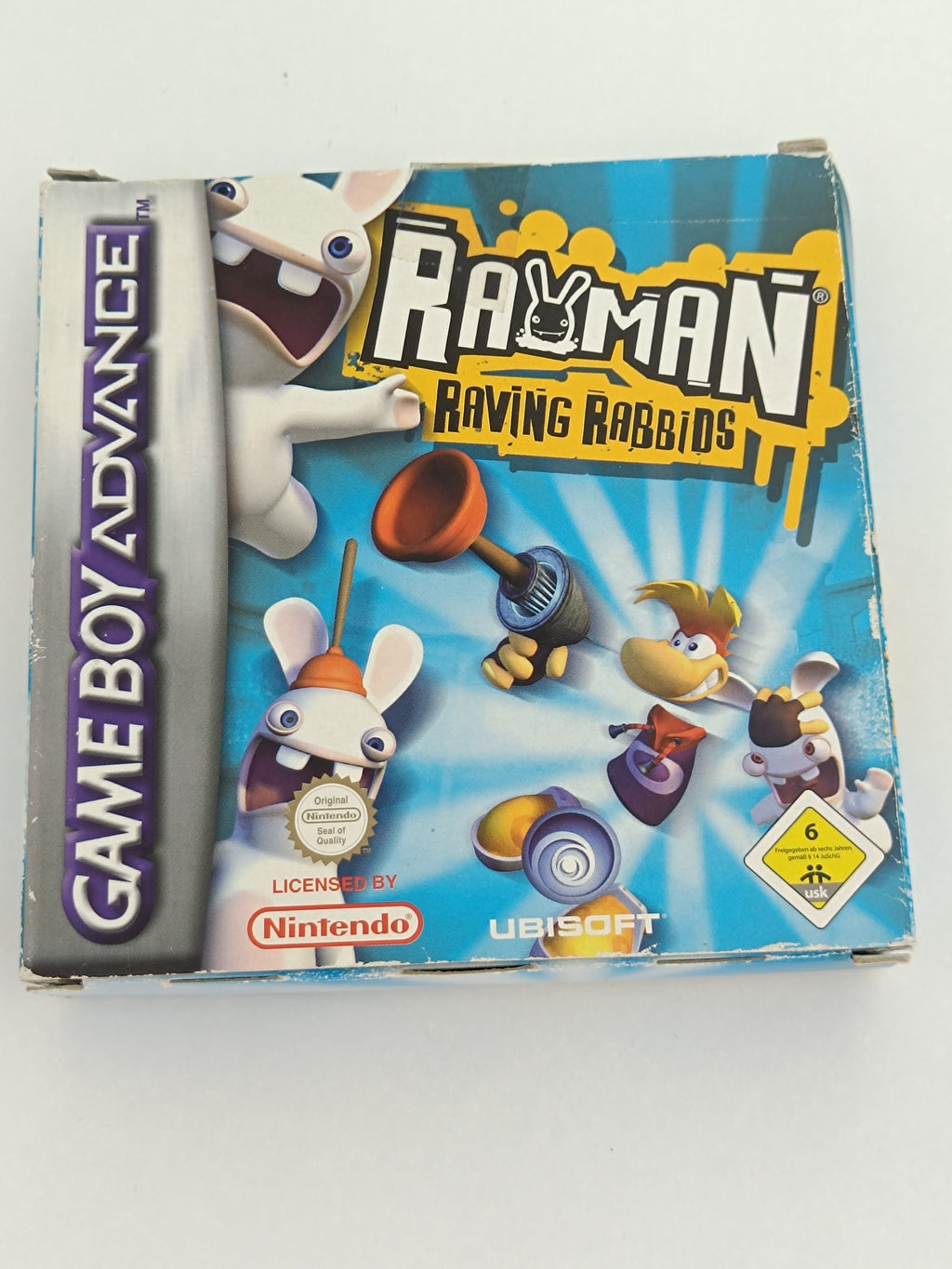 Rayman Raving Rabbids GBA - inkl. Inlay