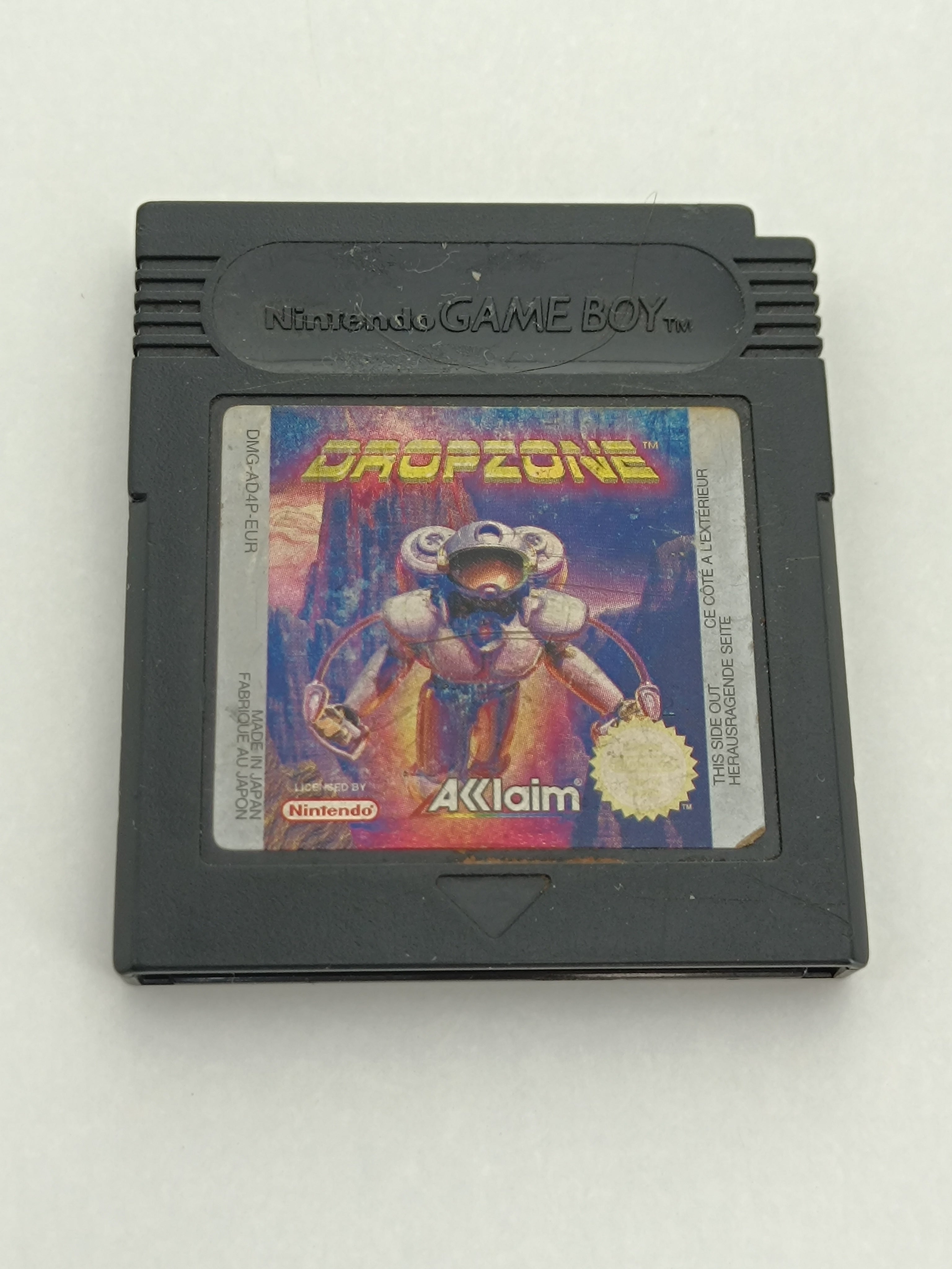 Dropzone Game Boy Color Spiel - Sci-Fi Shooter | RetroJL