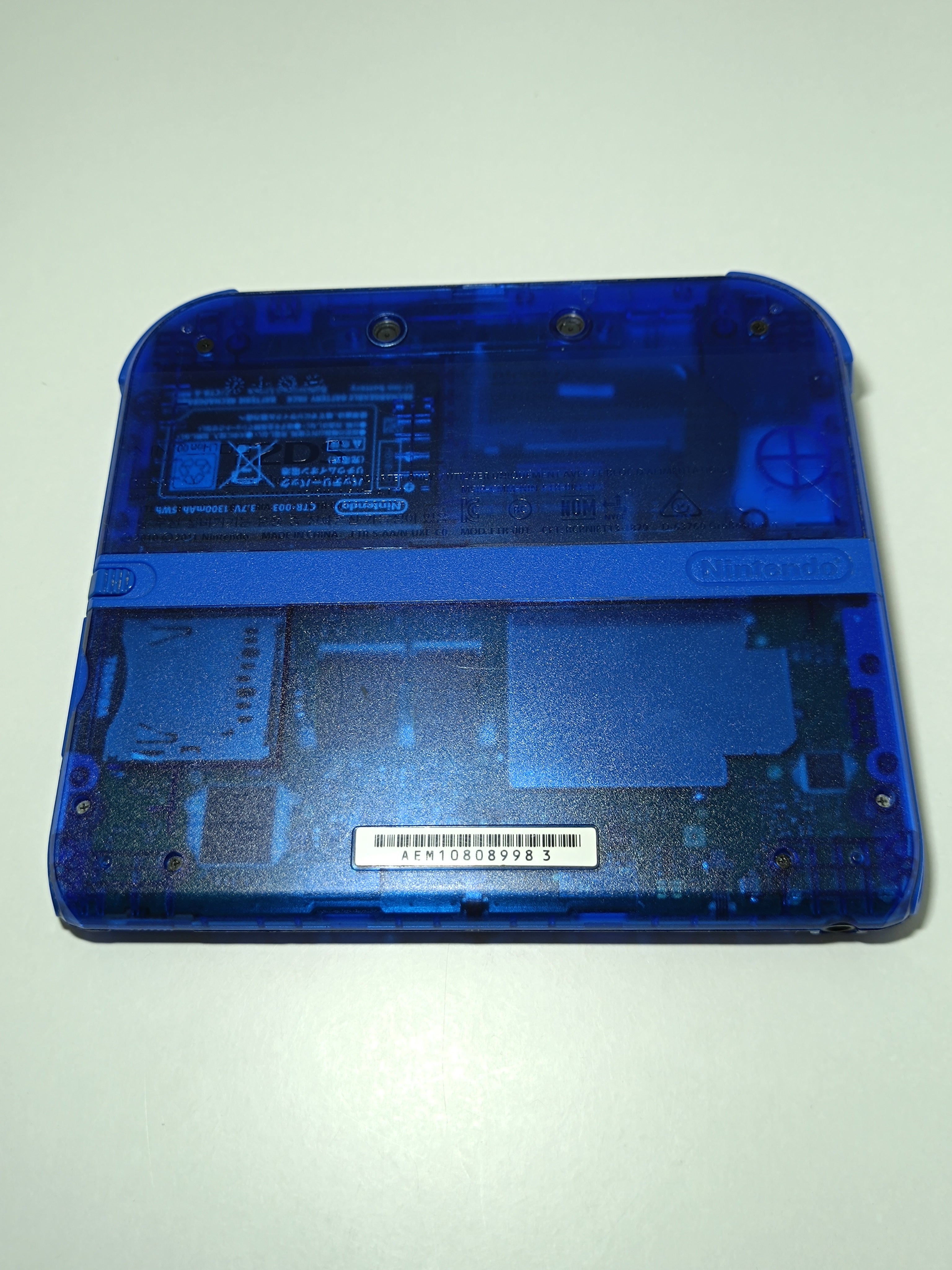 Nintendo 2DS Konsole - Pokemon Alpha Saphir Design - inkl. Originalverpackung