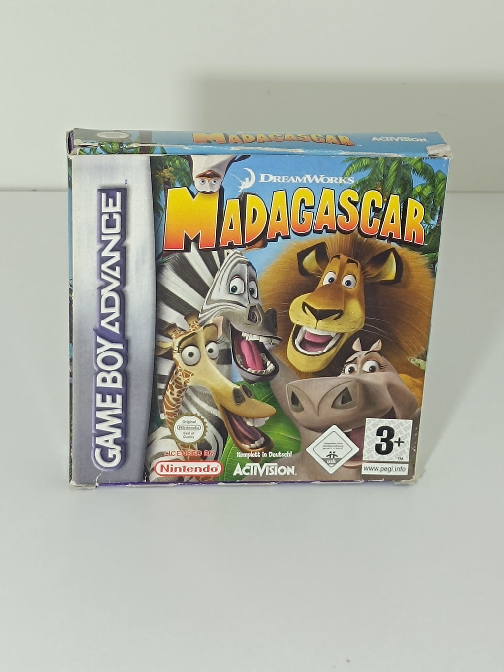 Madagascar GBA - inkl. Verpackung, Anleitung & Inlay