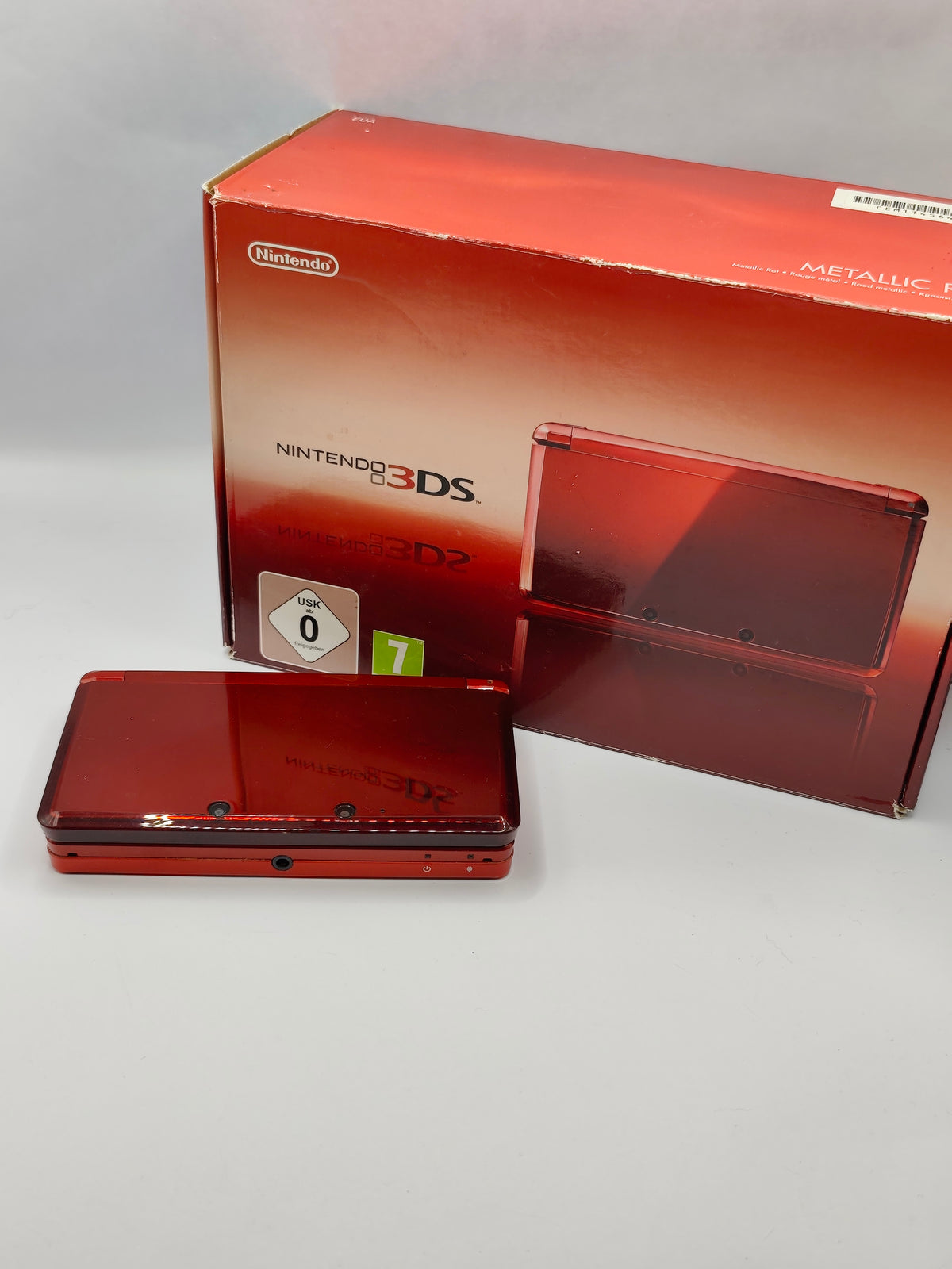 Nintendo 3DS Konsole - Rot inkl. Originalverpackung