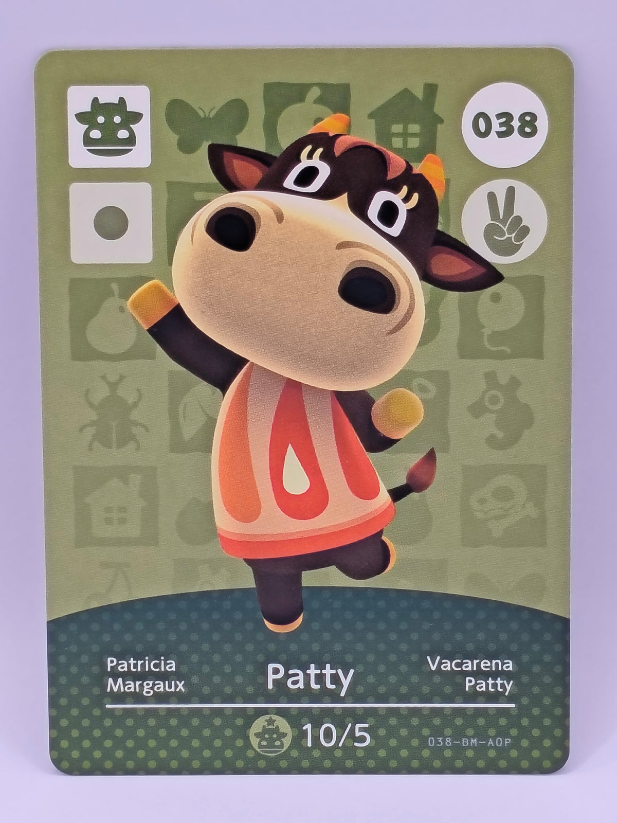 Amiibo Karte | 038 - Patty