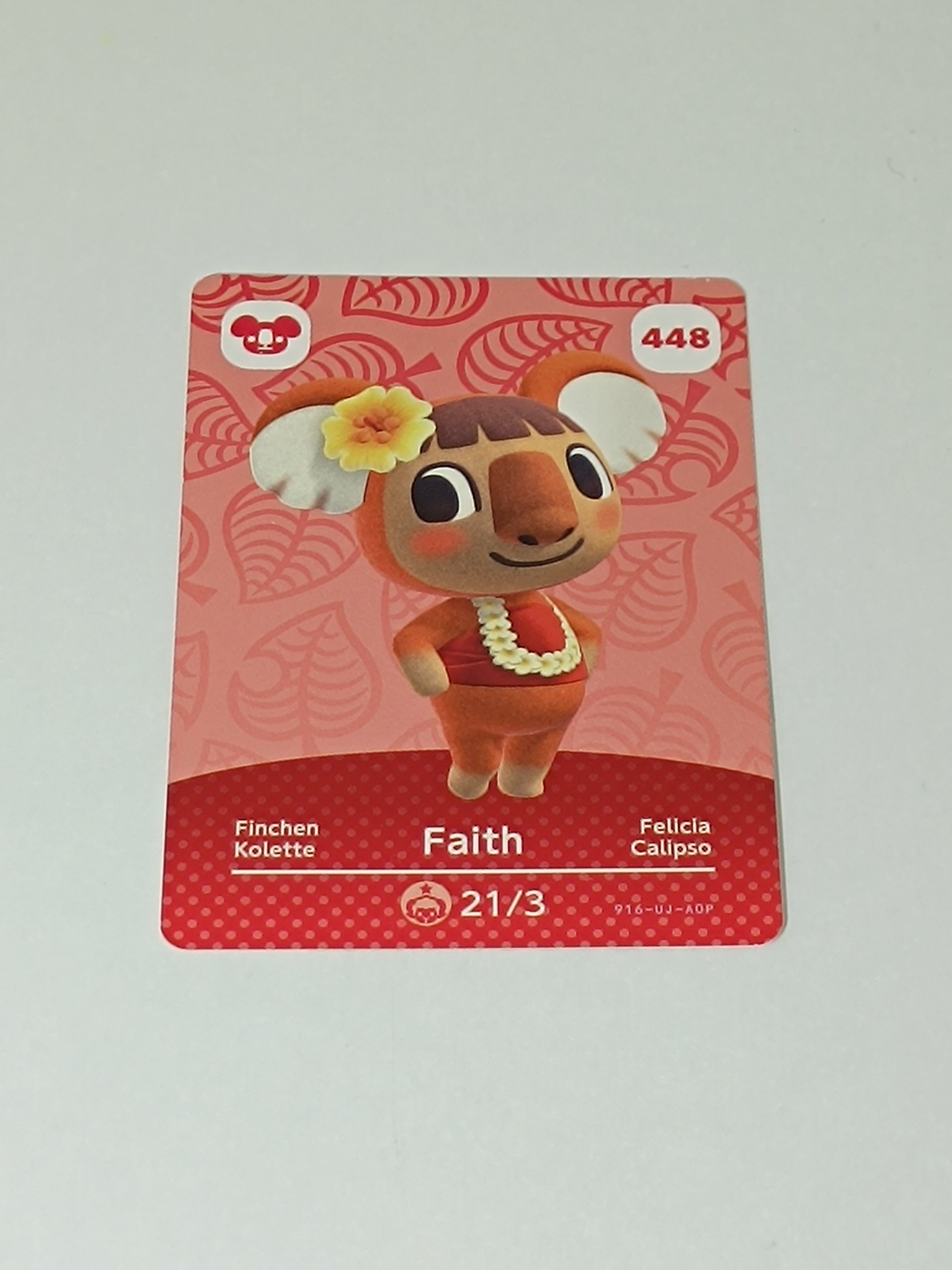 Amiibo Karte | 448 - Faith