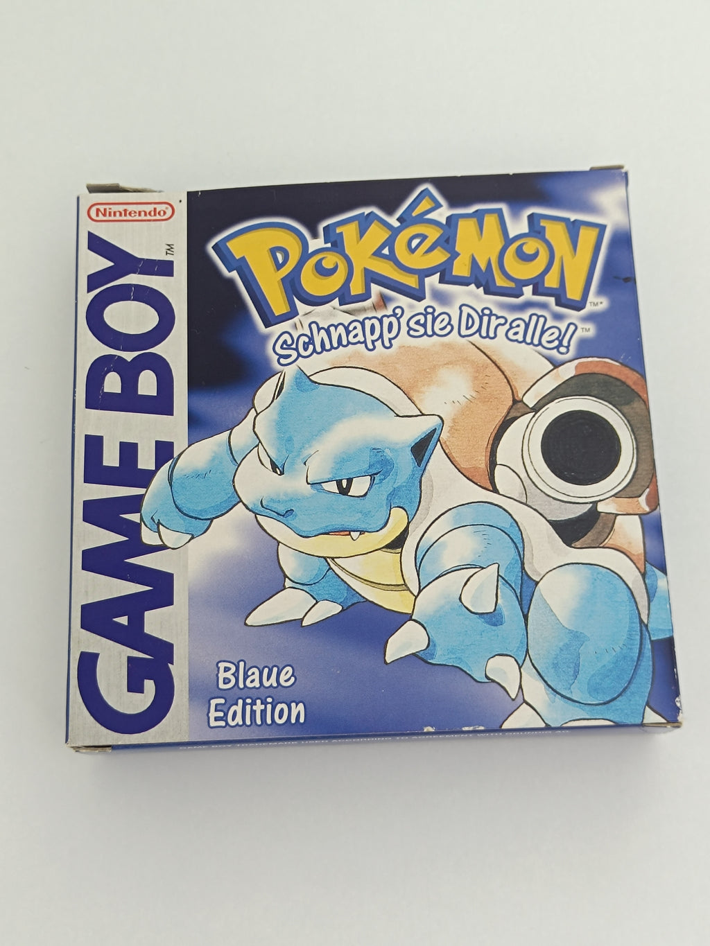 Pokemon Blaue Edition Game Boy - inkl. Verpackung