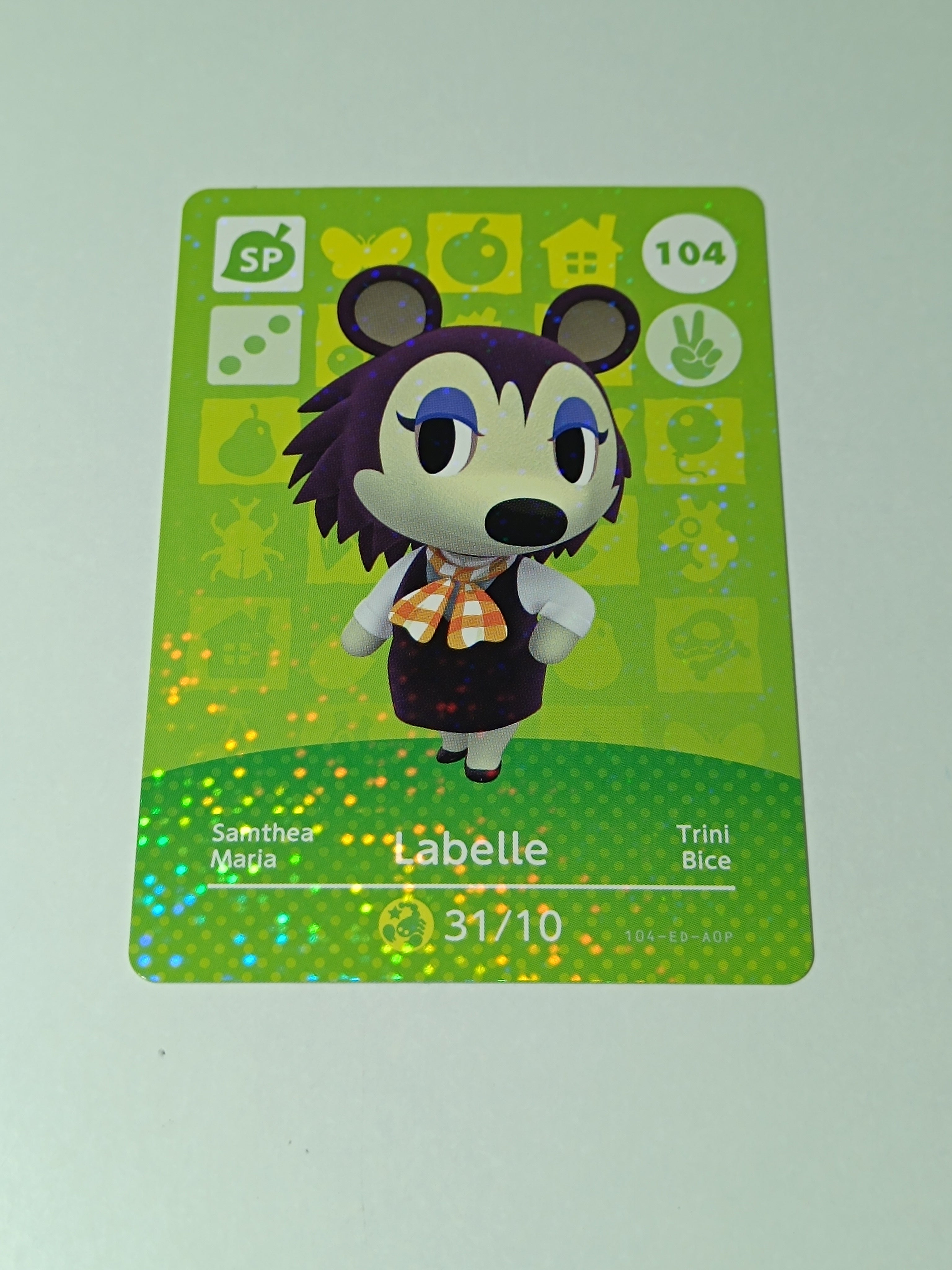 Amiibo Karte | 104 - Labelle