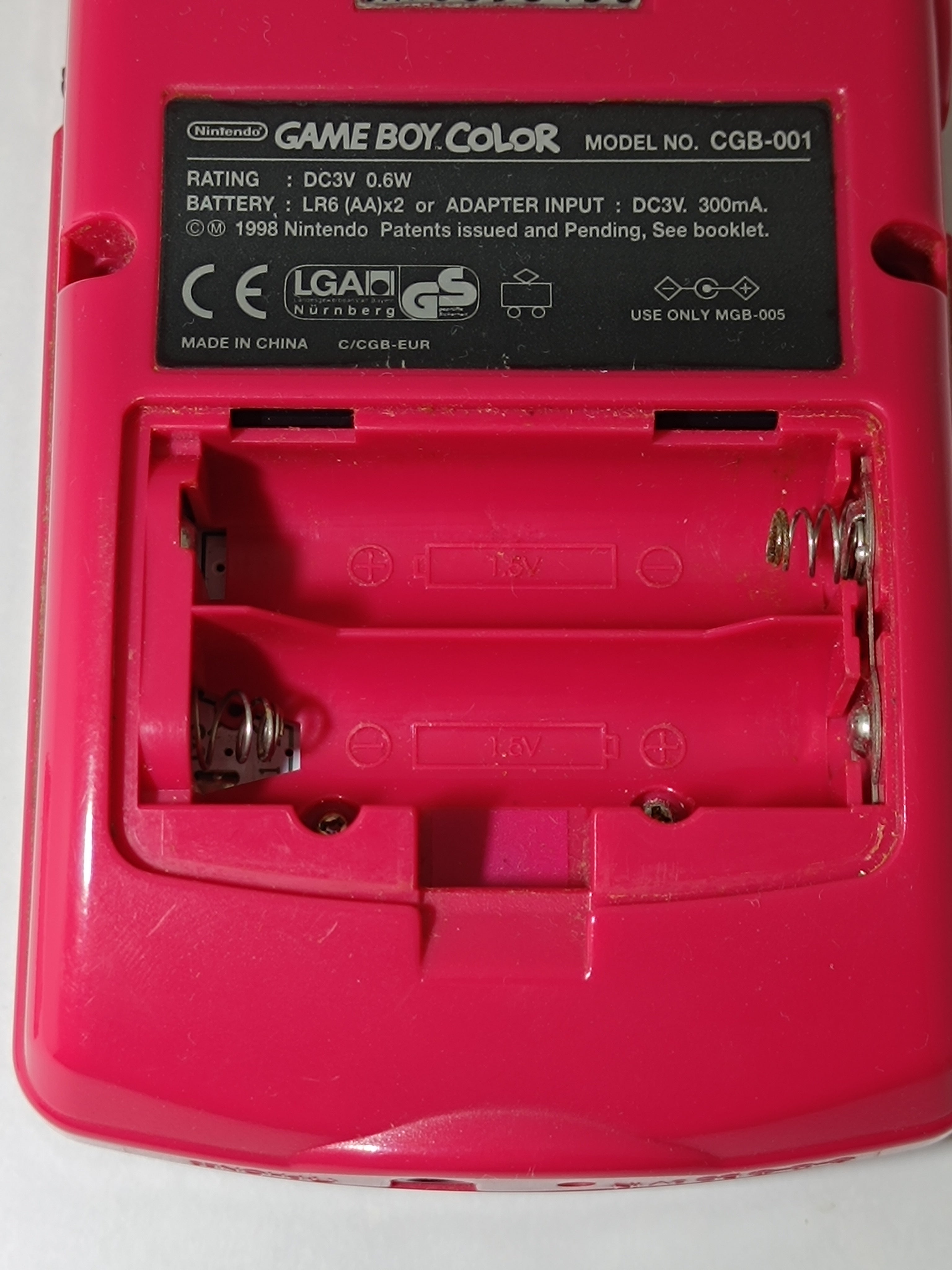 Game Boy Color - Rosa