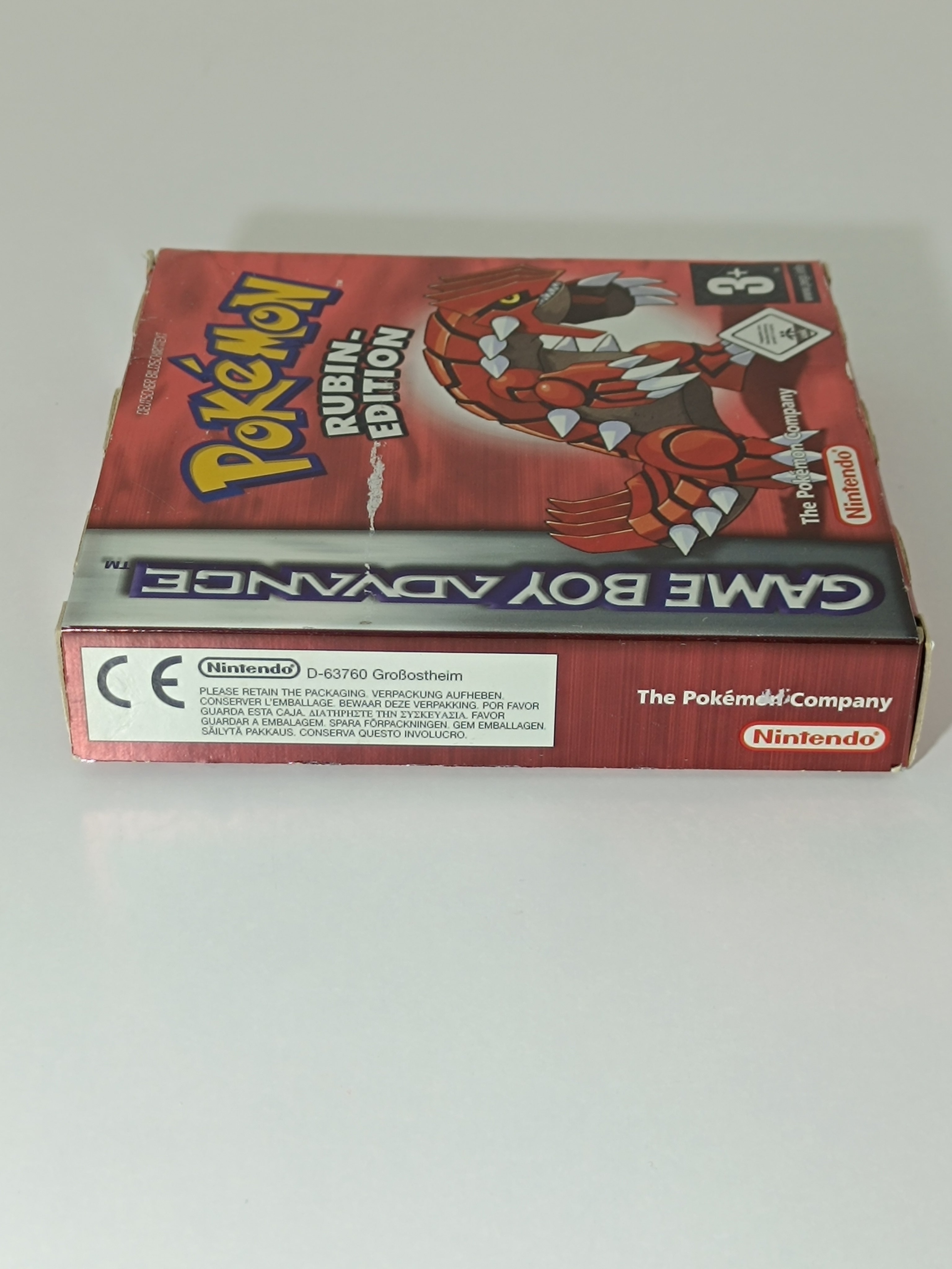 Pokemon Rubin Edition GBA - inkl. Verpackung, Anleitung & VIP Code