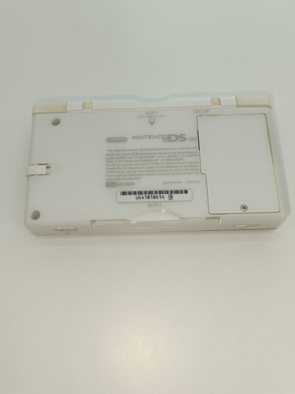 Nintendo DS Lite Konsole - weiß - inkl. Ladegerät