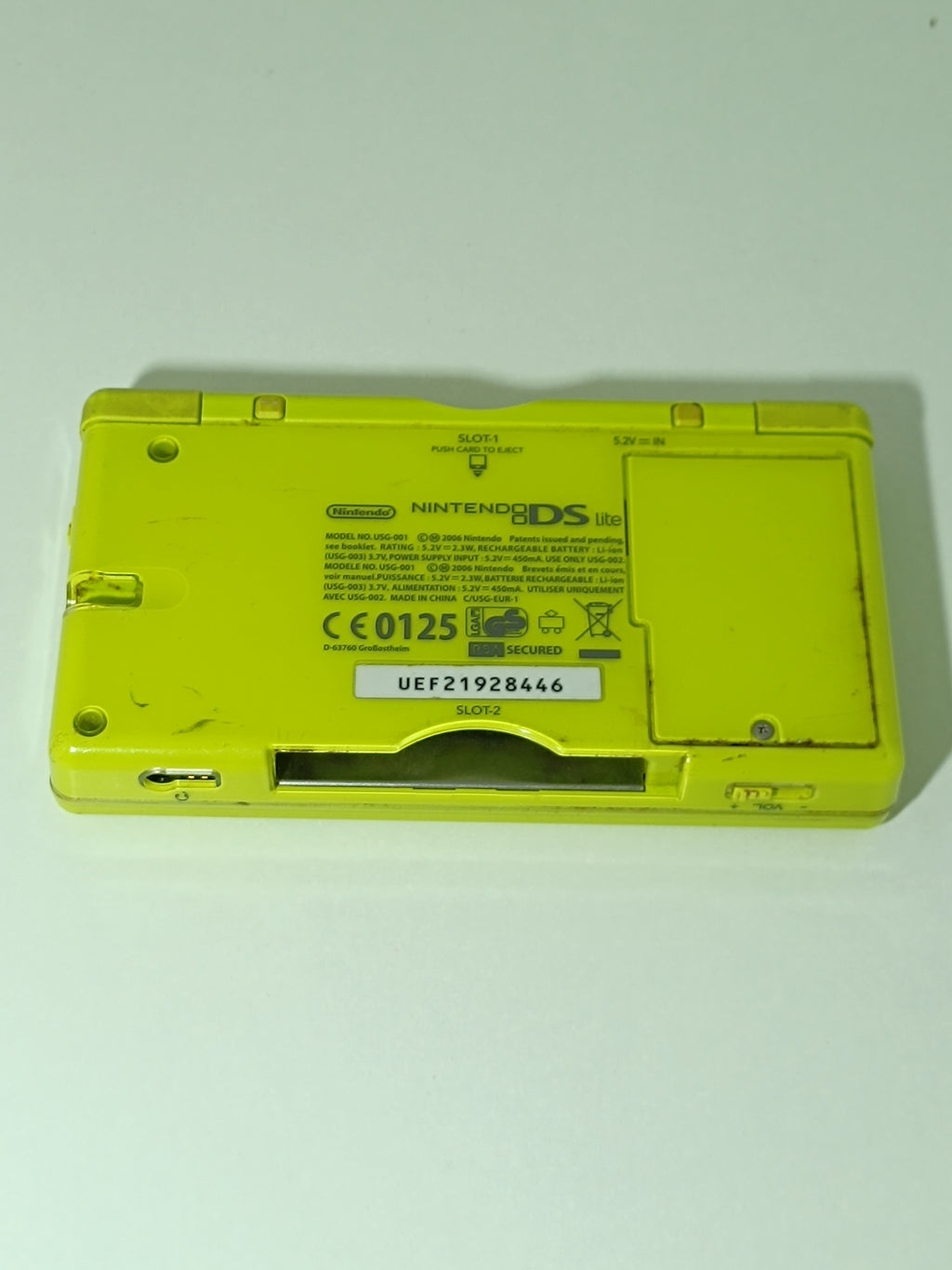 Nintendo DS Lite Konsole - lime / grün