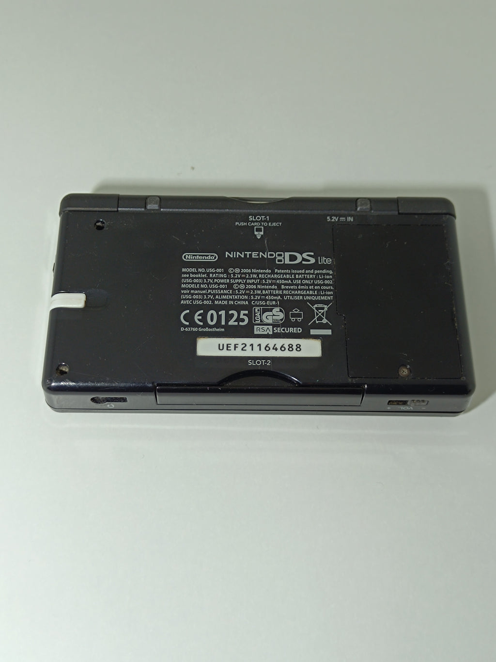 Nintendo DS Lite Konsole - Schwarz