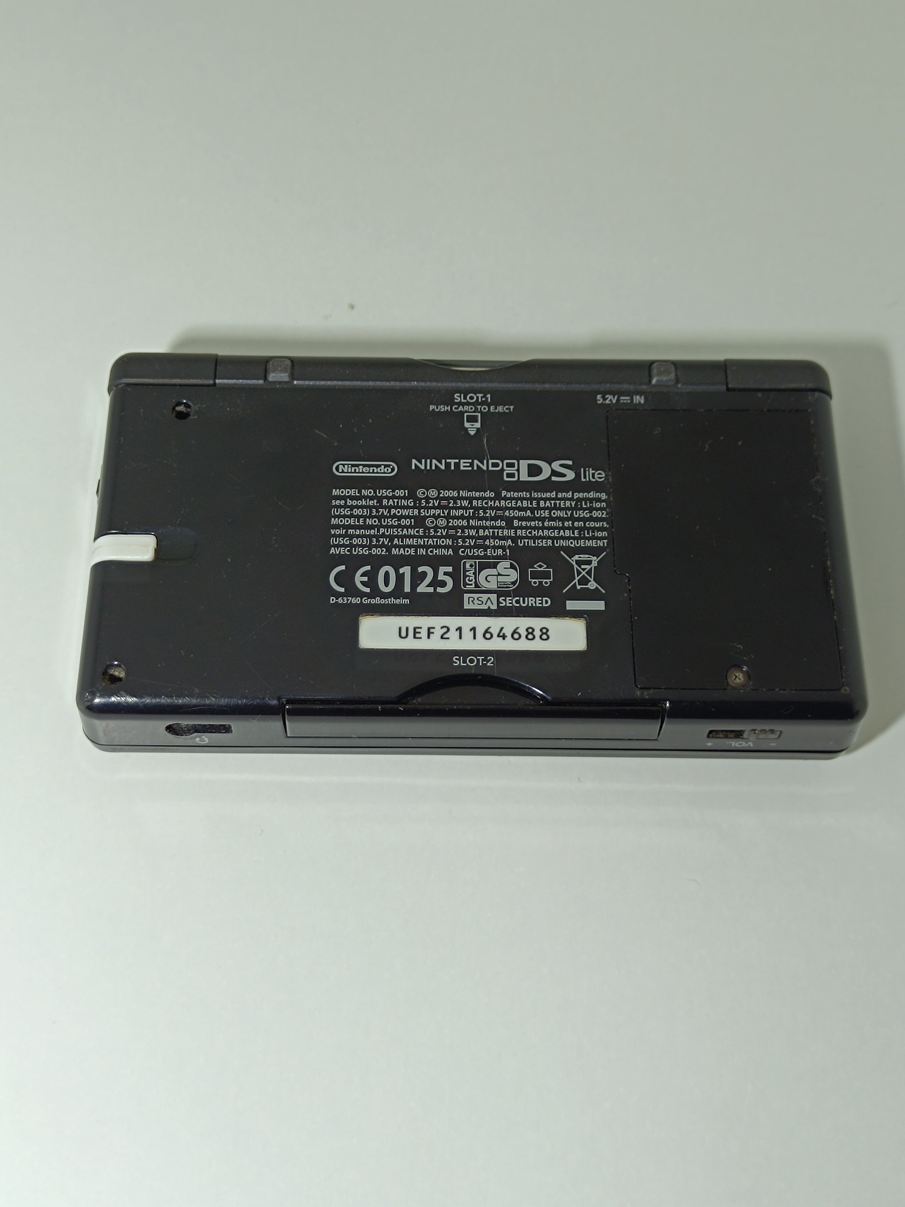 Nintendo DS Lite Konsole - Schwarz