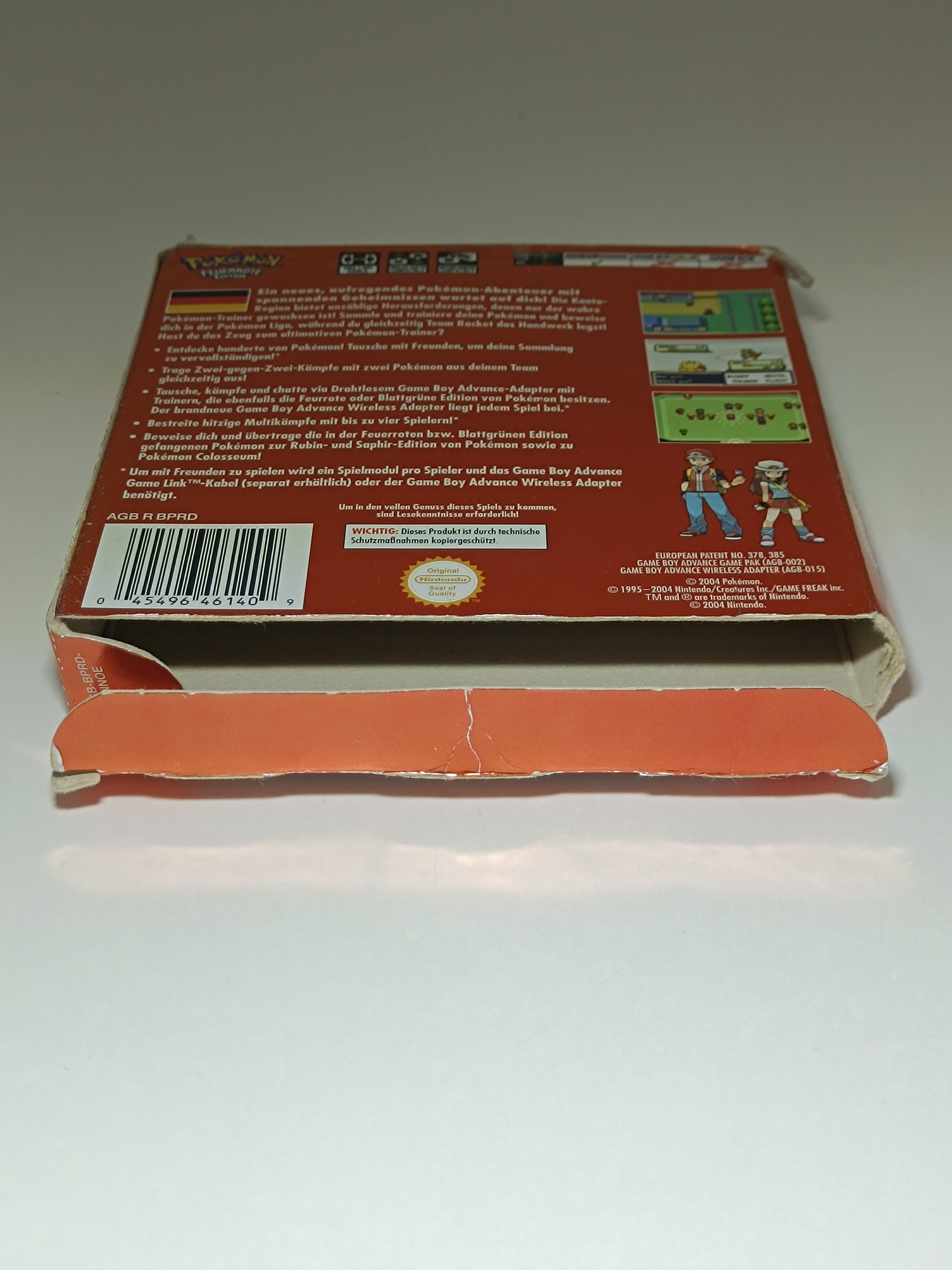 Pokemon Feuerrote Edition inkl. Verpackung