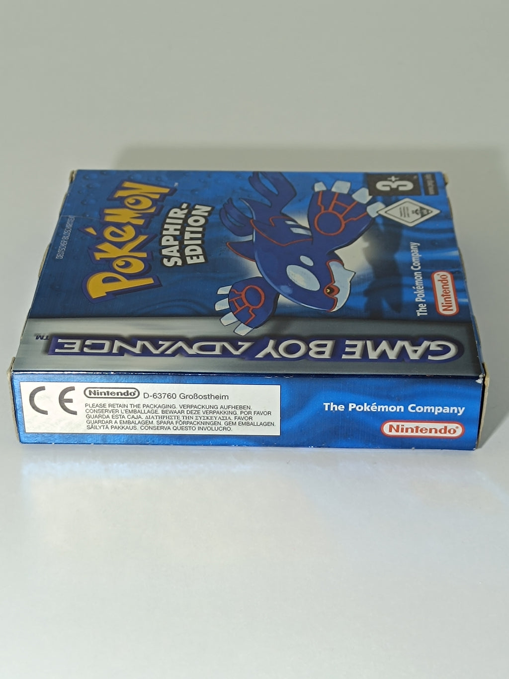Pokemon Saphir Edition GBA - inkl. Verpackung & Inlay