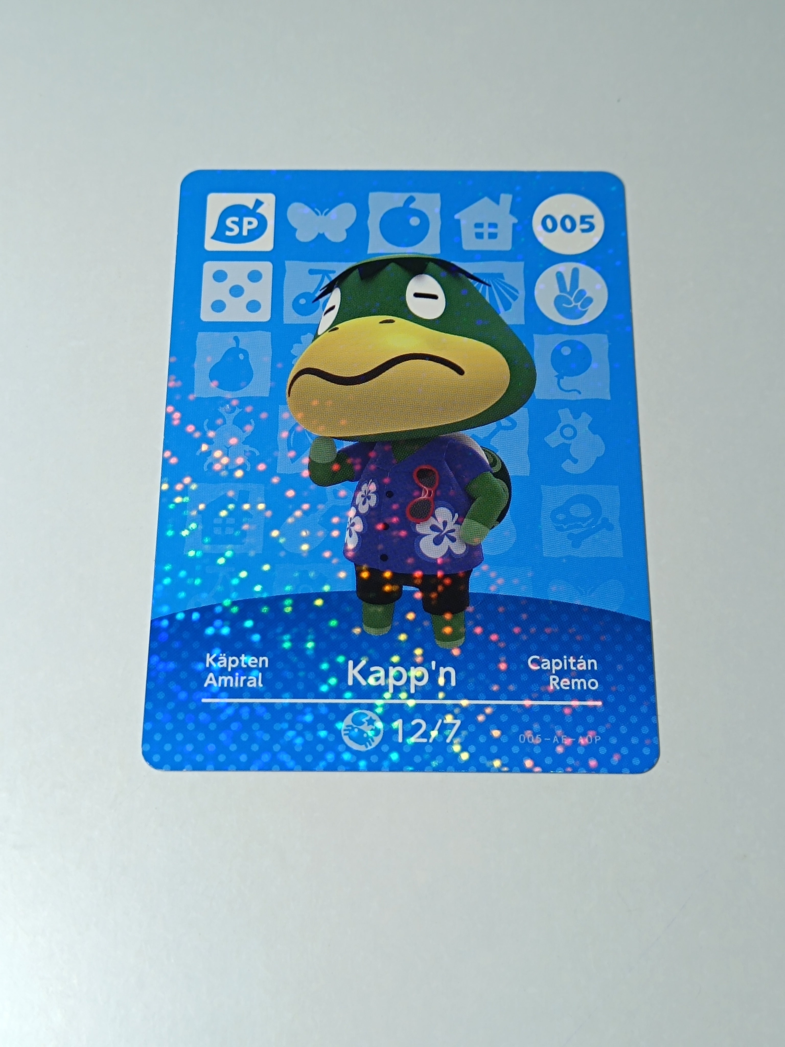 Amiibo Karte | 005 - Kapp'n