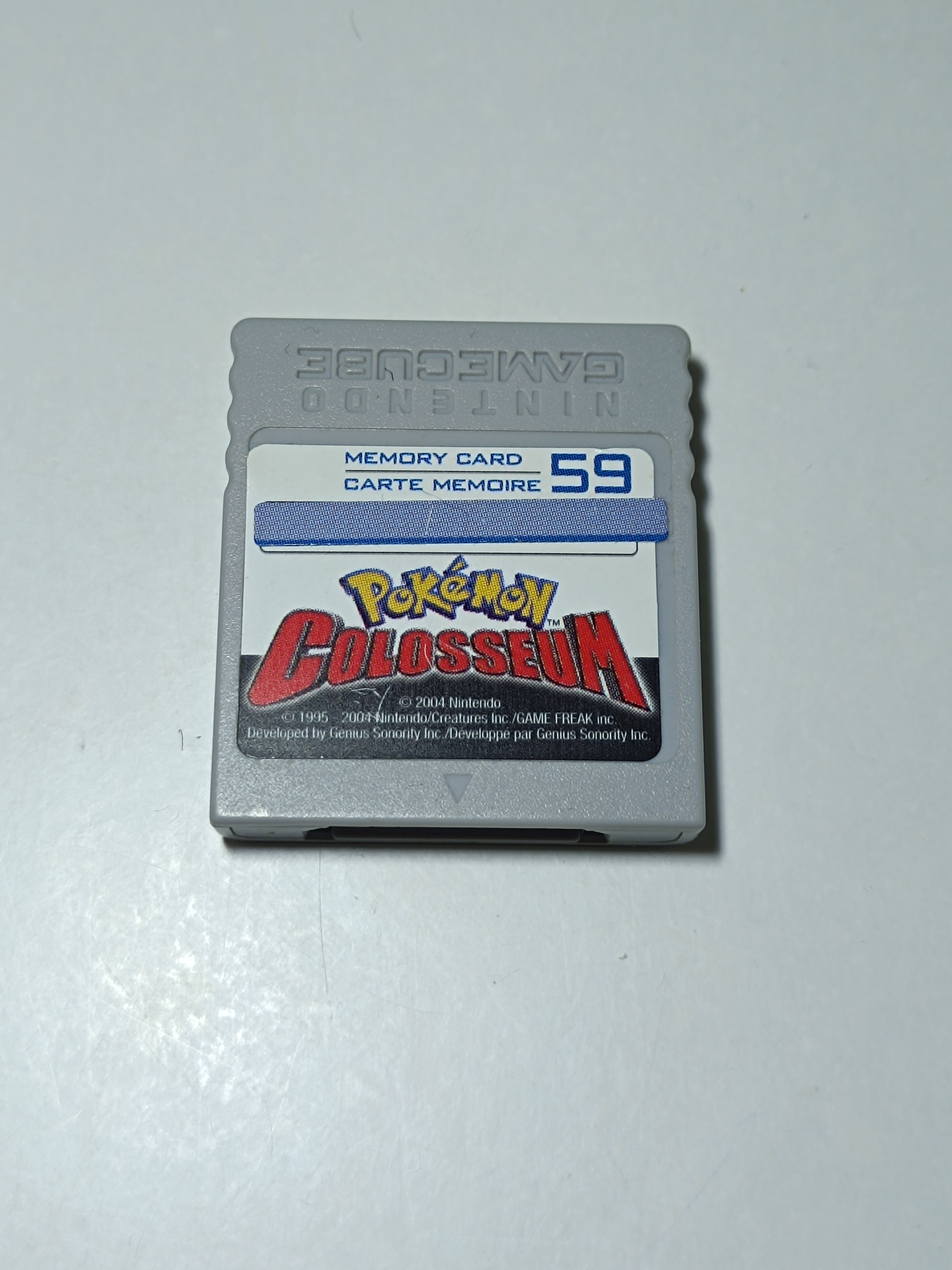 Pokemon Colosseum Memory Card | GameCube