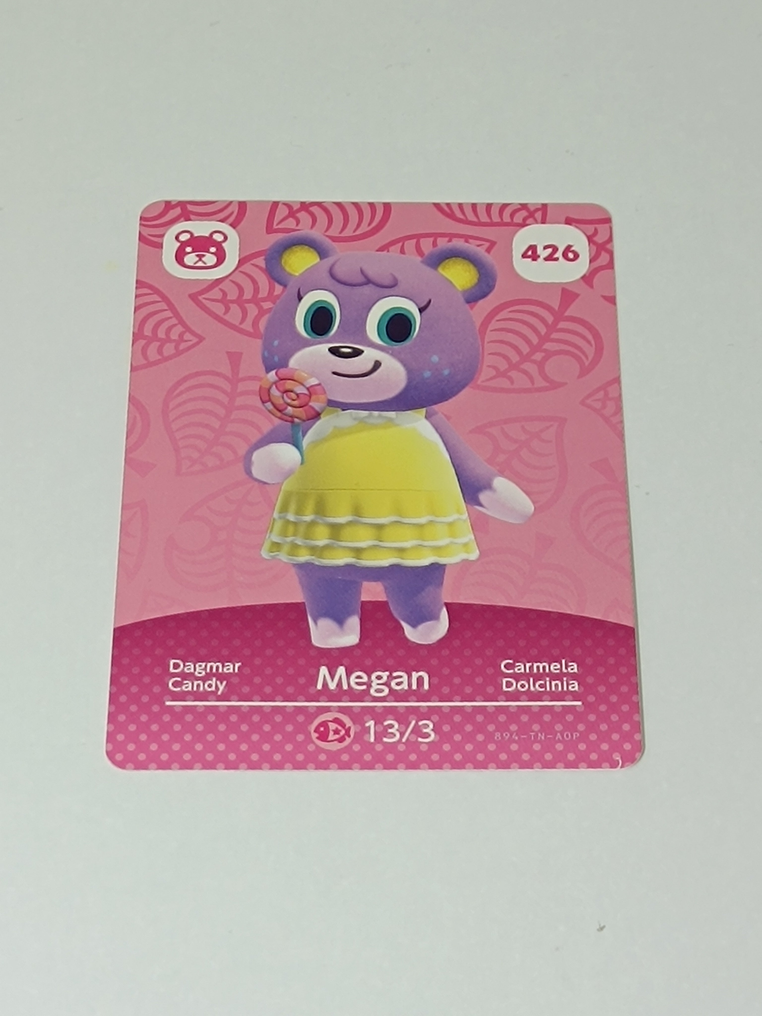 Amiibo Karte | 426 - Megan