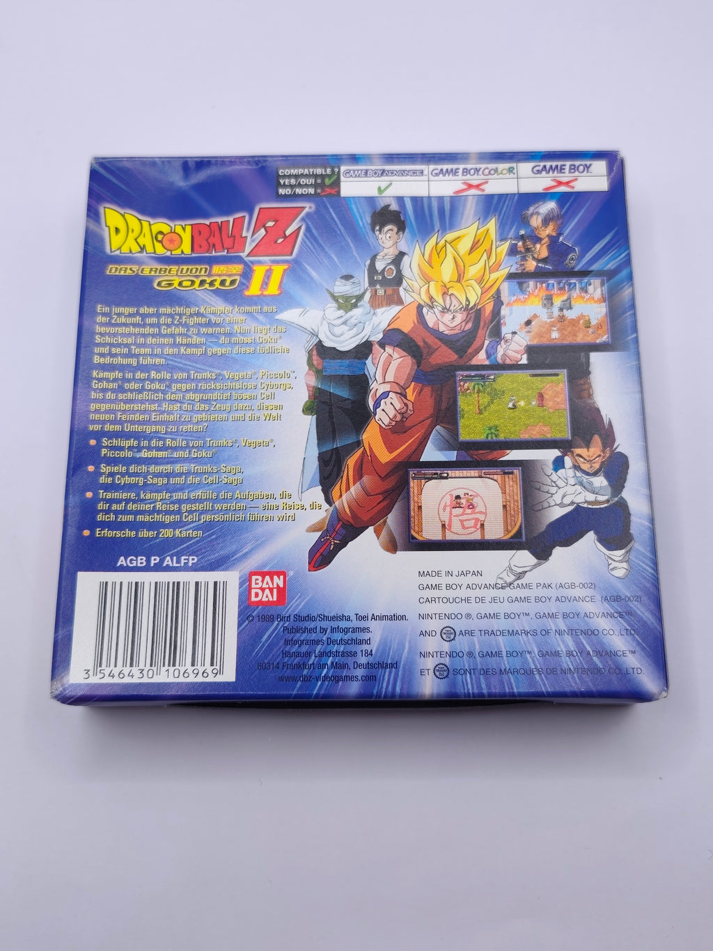 Dragon Ball Z - Das Erbe von Goku 2 + Verpackung