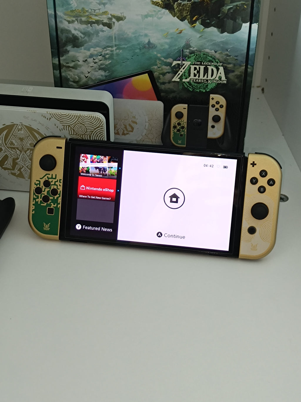 Nintendo Switch OLED | Zelda TOTK Edition