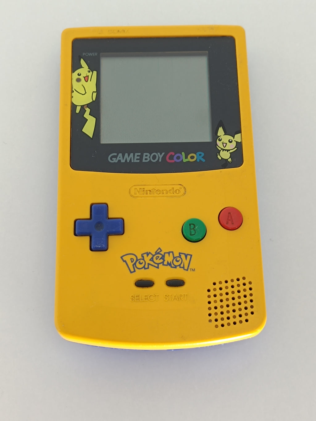 Game Boy Color Pikachu Edition