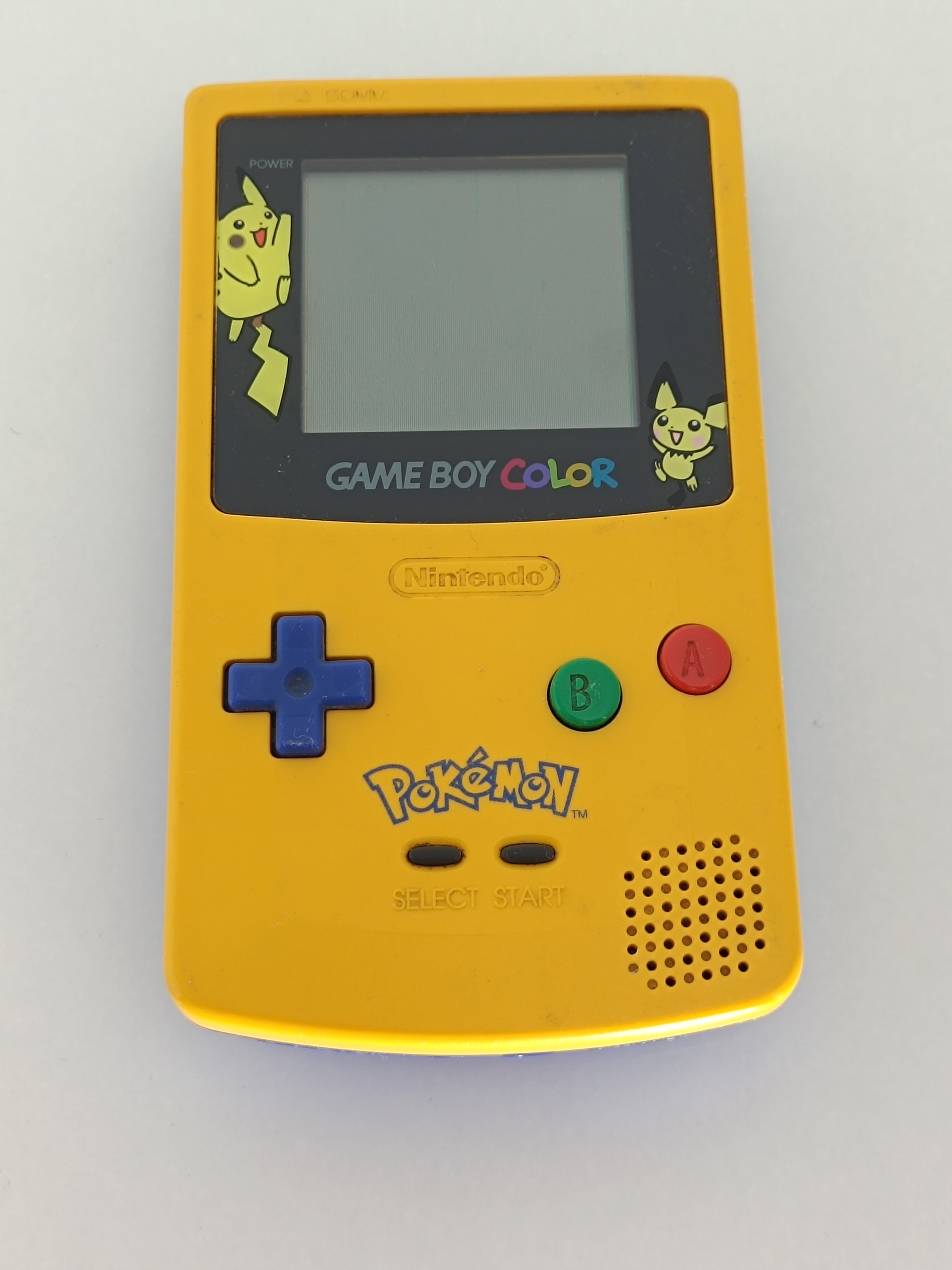 Game Boy Color Pikachu Edition