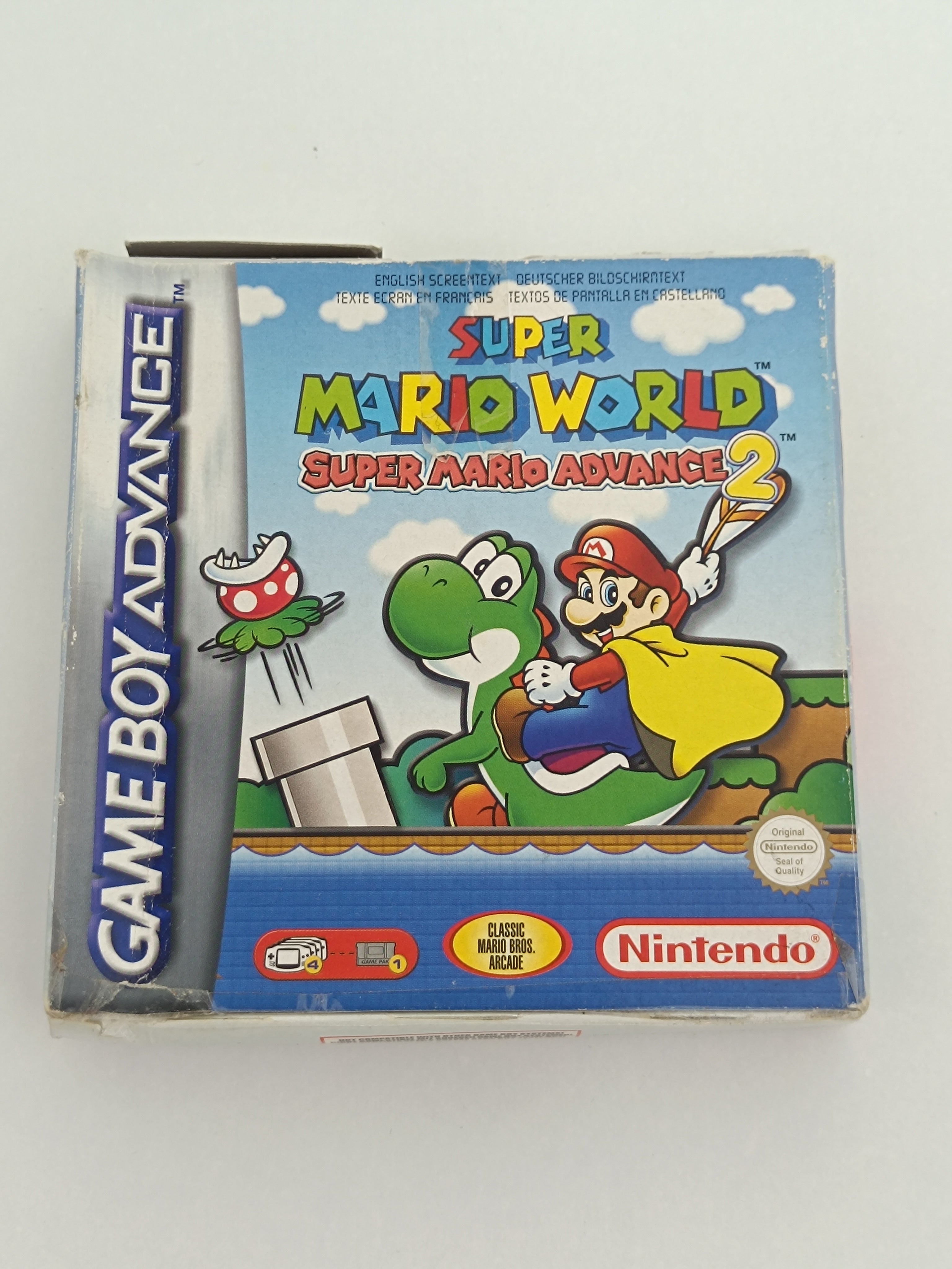Super Mario World Super Mario Advance 2 GBA - DEFEKT inkl. Verpackung