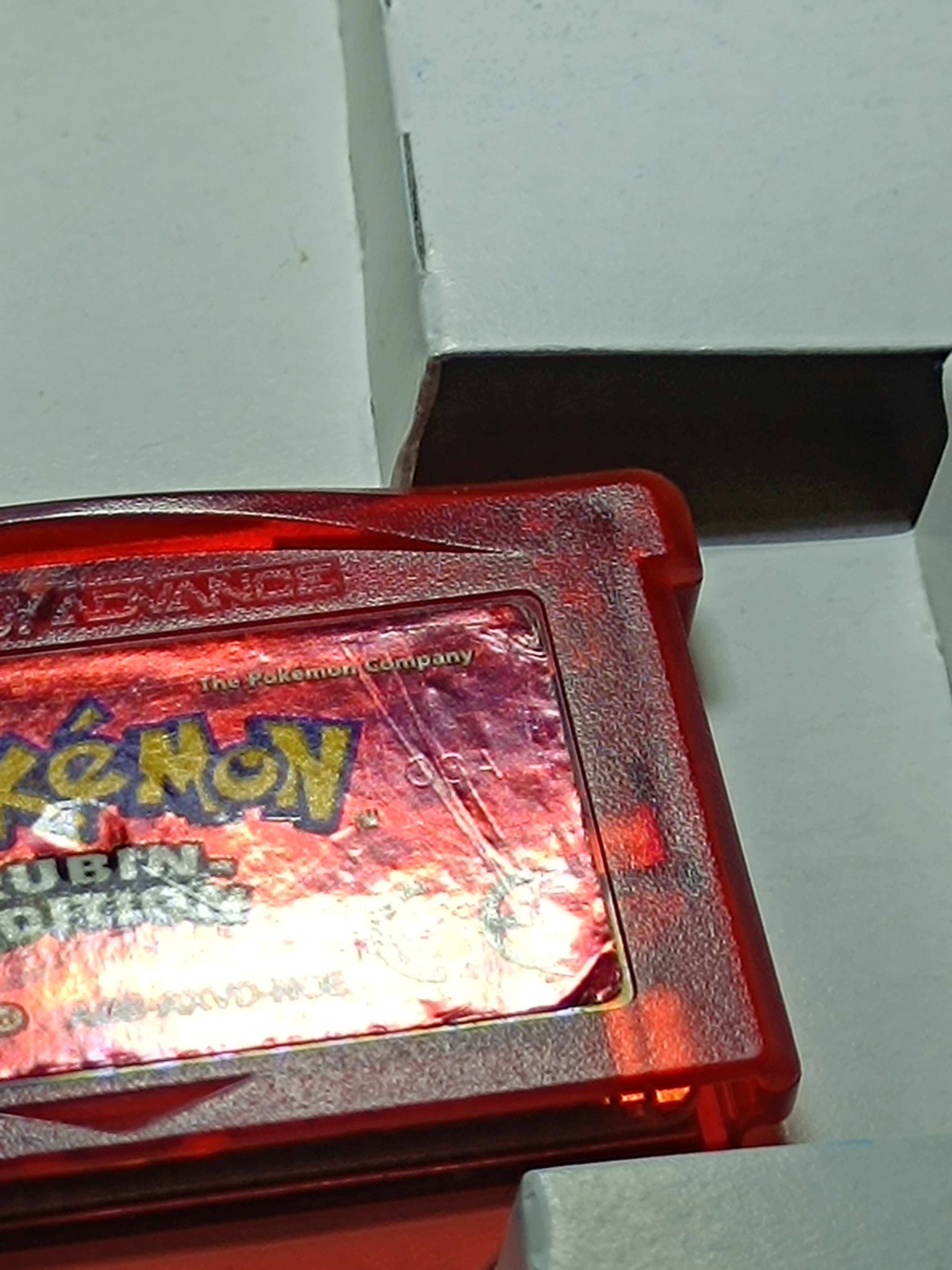 Pokemon Rubin Edition GBA - inkl. Verpackung, Anleitung & VIP Code