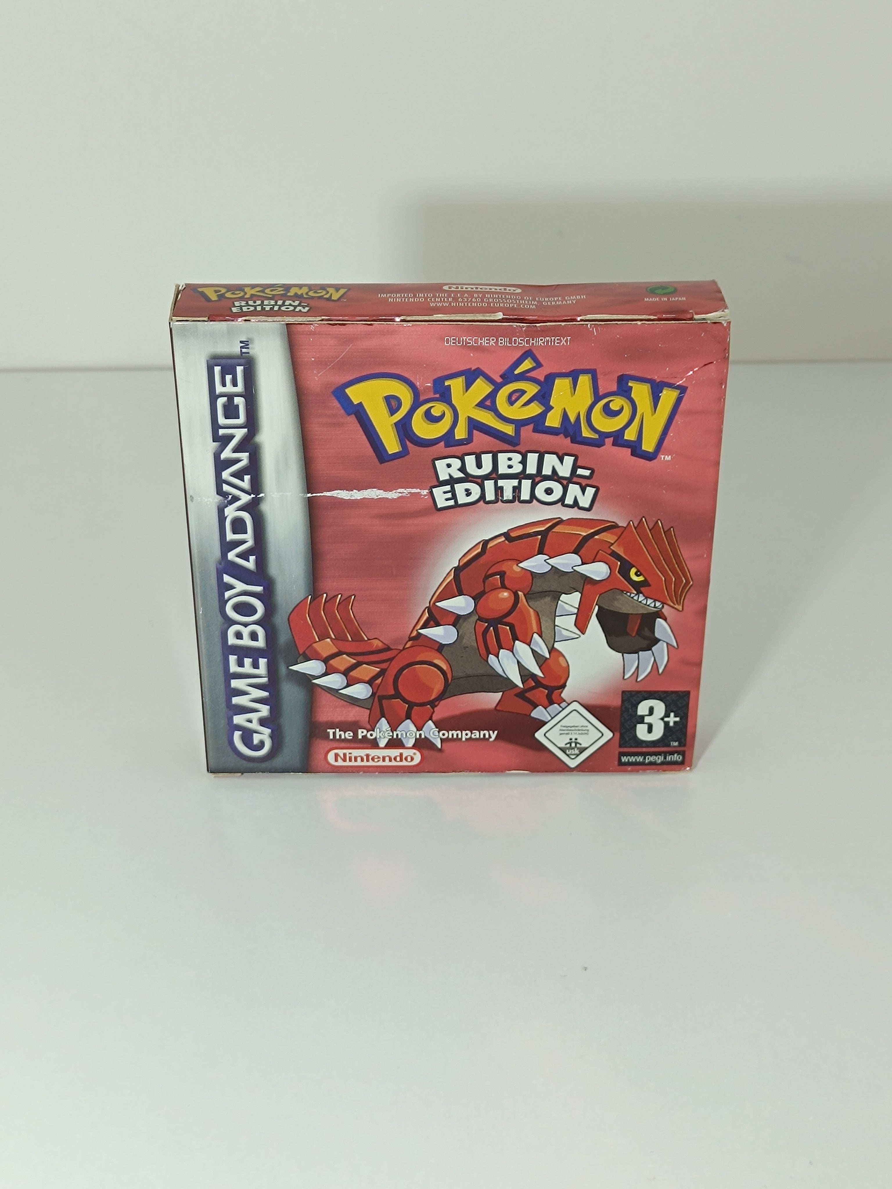 Pokemon Rubin Edition GBA - inkl. Verpackung, Anleitung & VIP Code