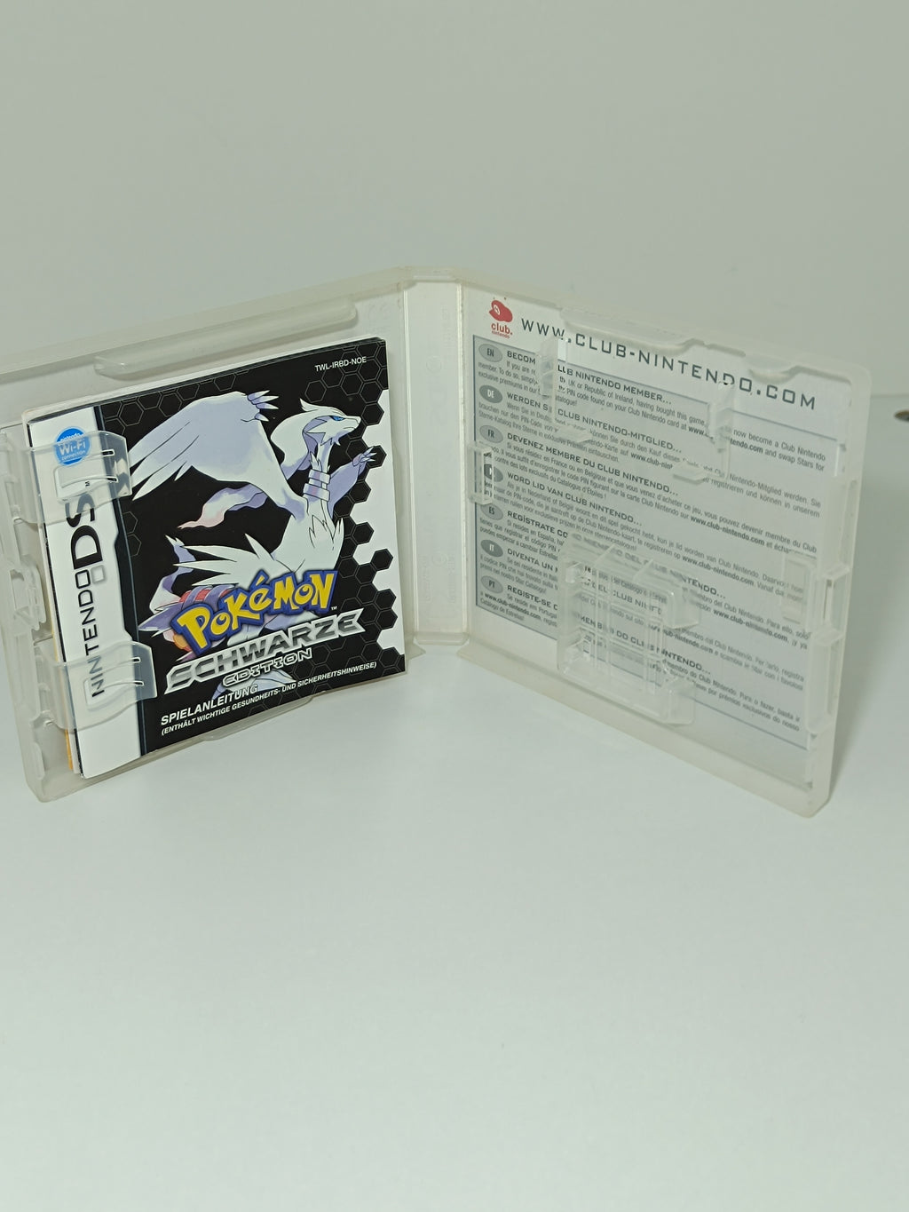 Leerhülle | Pokemon Schwarze Edition