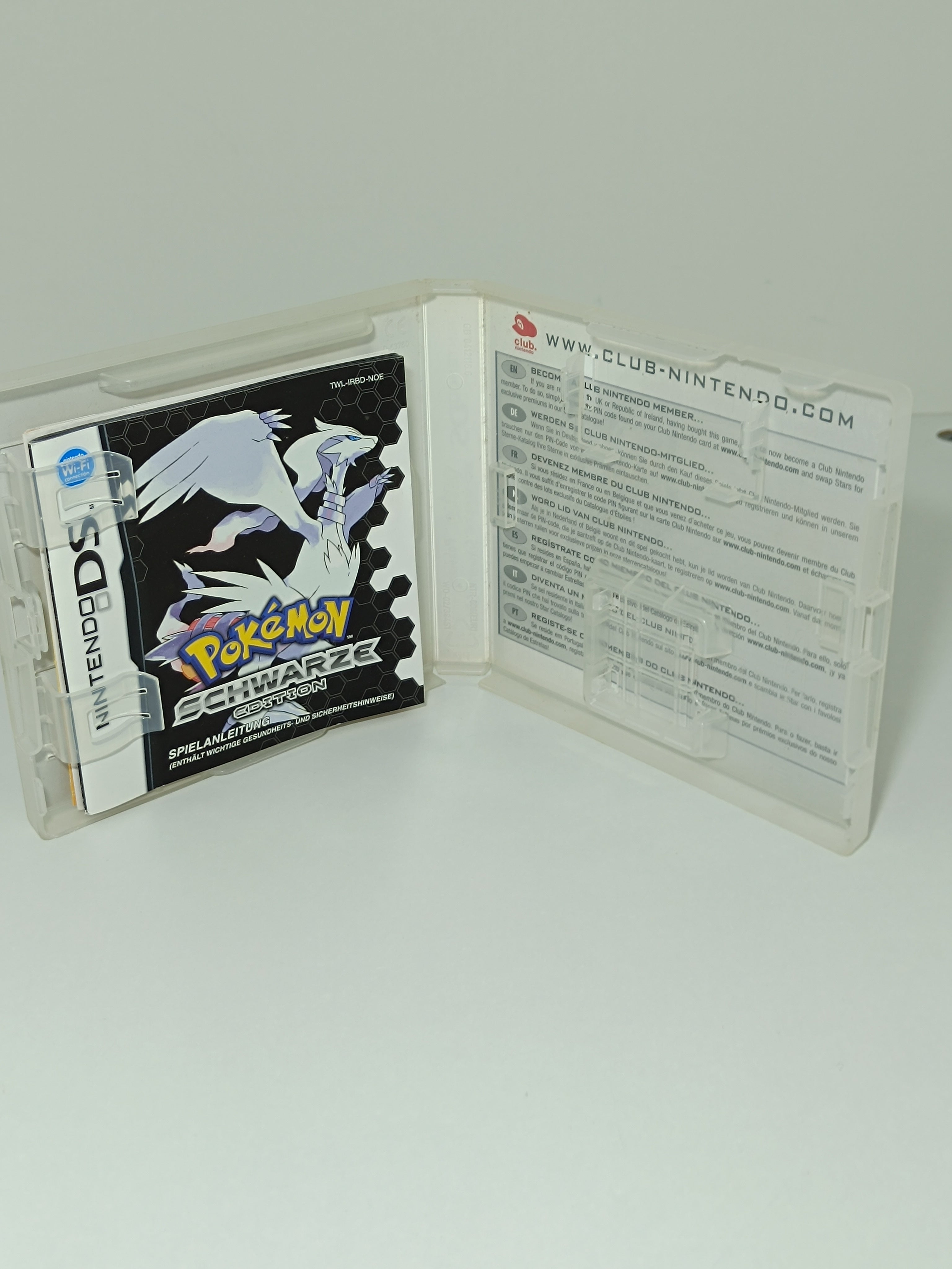 Leerhülle | Pokemon Schwarze Edition
