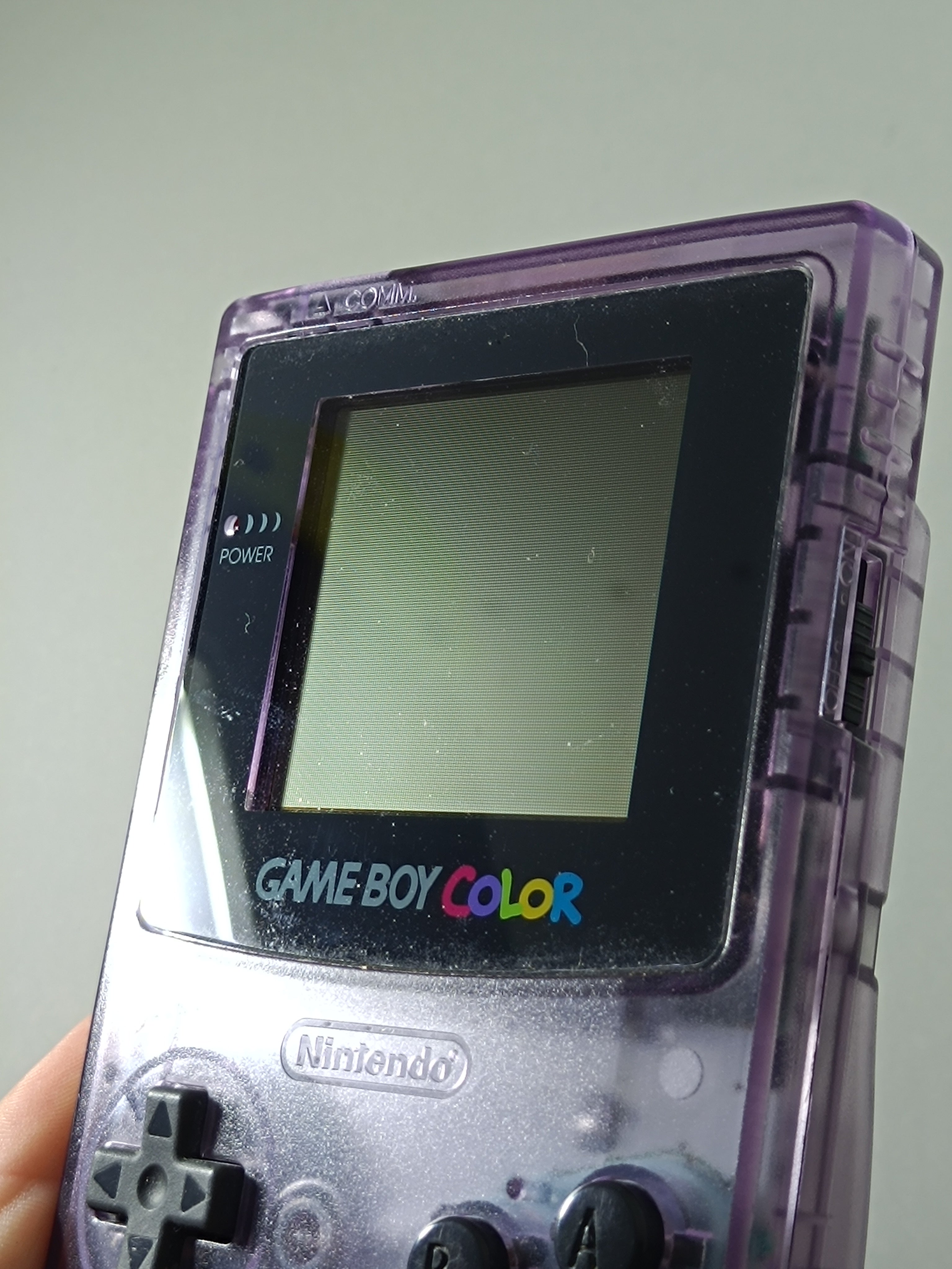 Game Boy Color - Transparent Purple - inkl. OVP