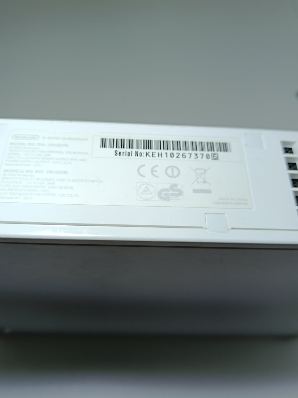Nintendo Wii Konsole + Verpackung