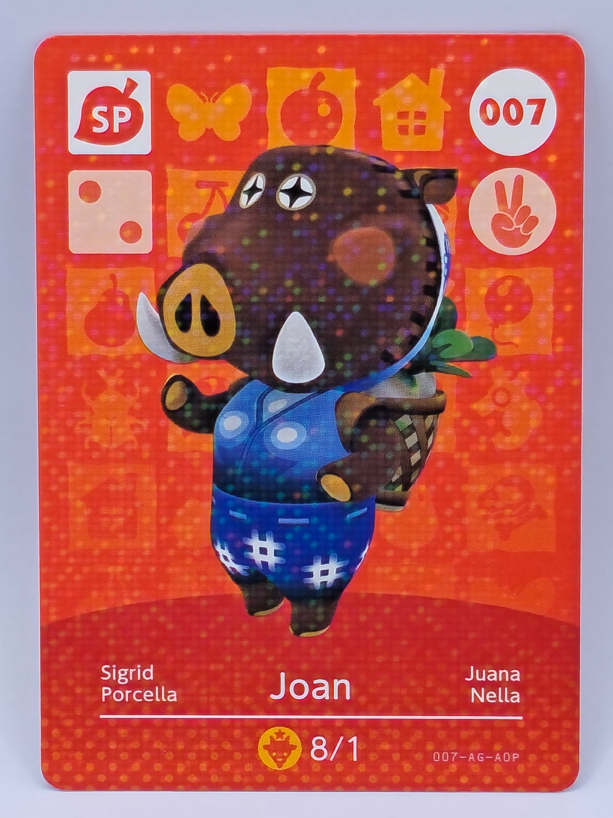 Amiibo Karte | 007 - Joan