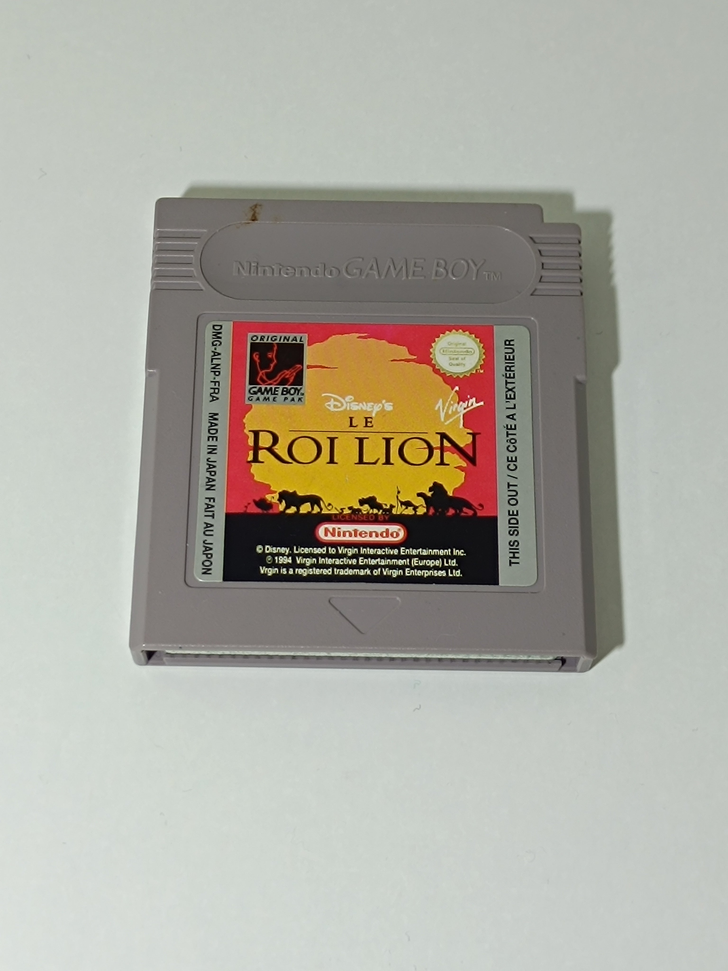 The Lion King - französische Version - Game Boy