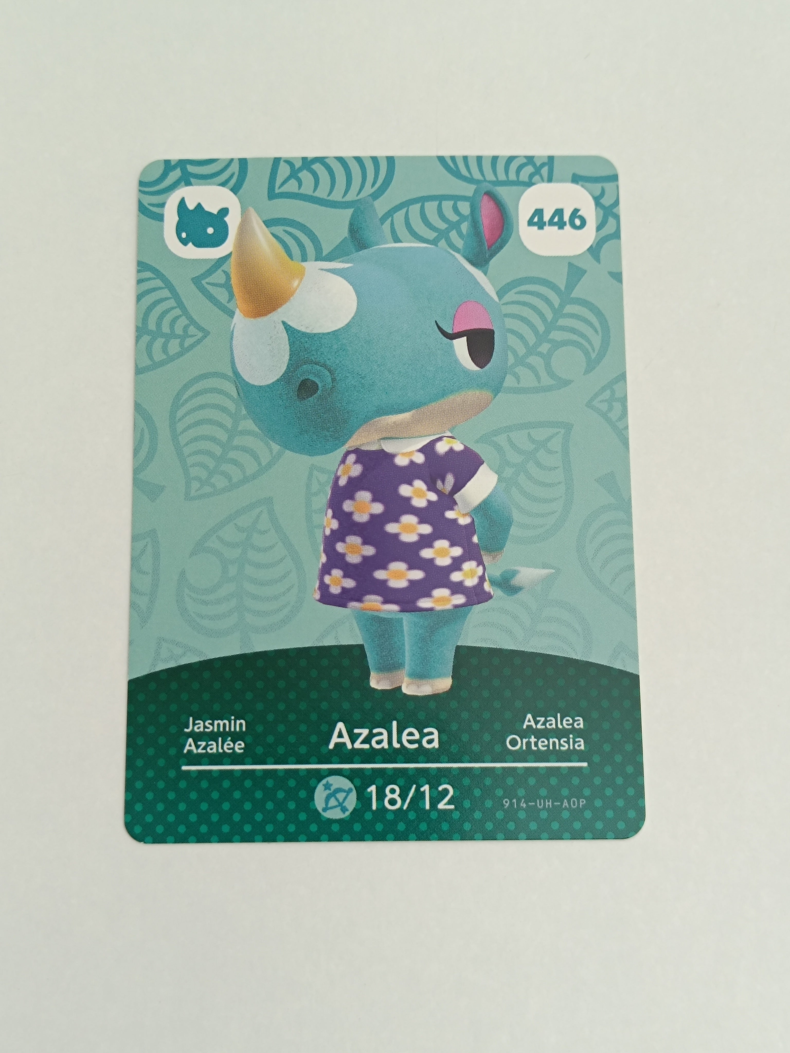 Amiibo Karte | 446 - Azalea