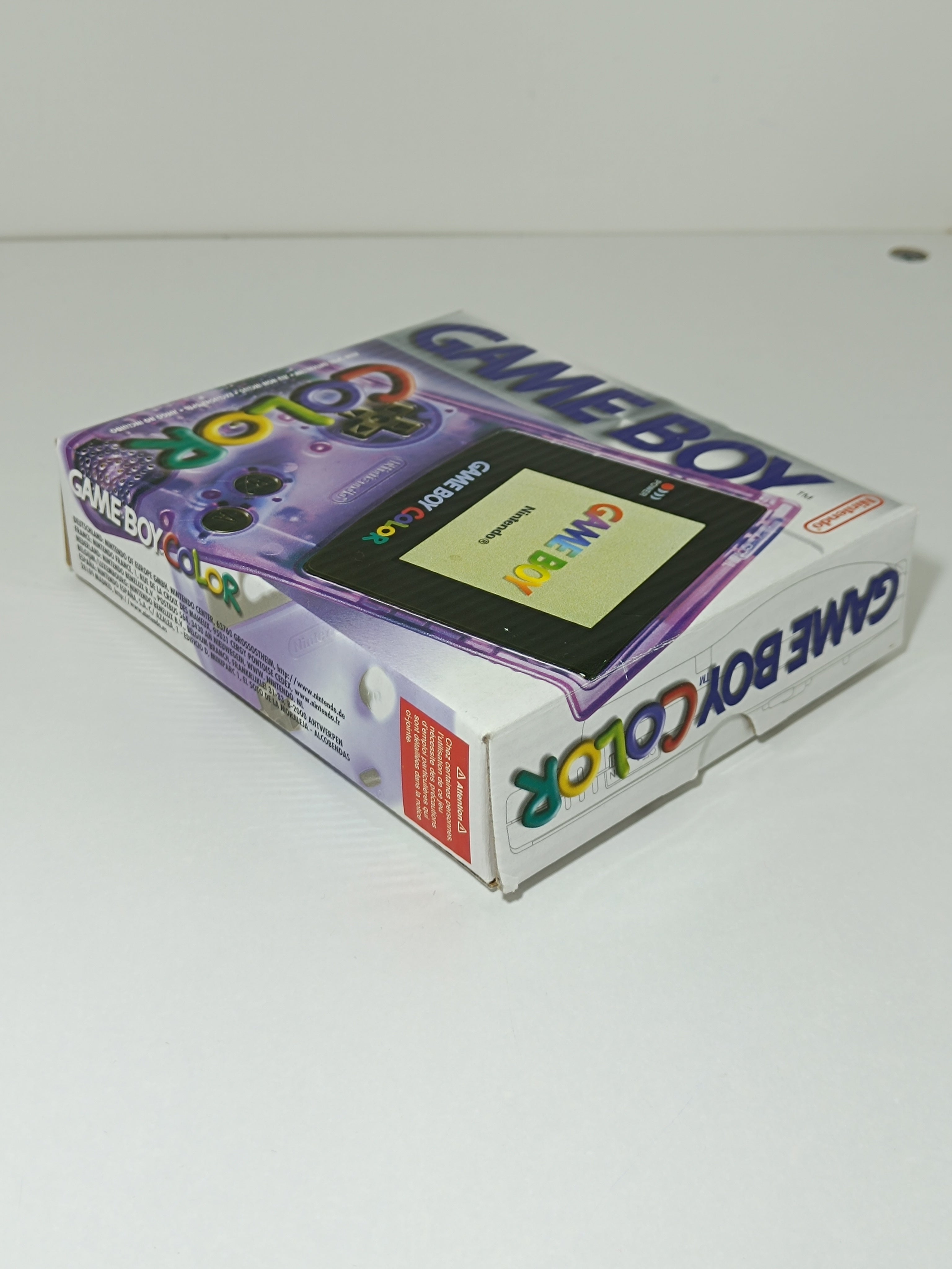 Game Boy Color - Transparent Purple - inkl. OVP