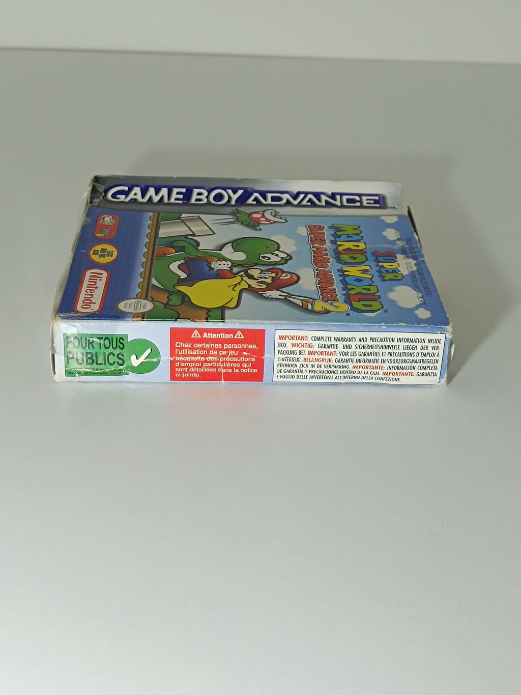 Super Mario World Super Mario Advance 2 GBA - DEFEKT inkl. Verpackung