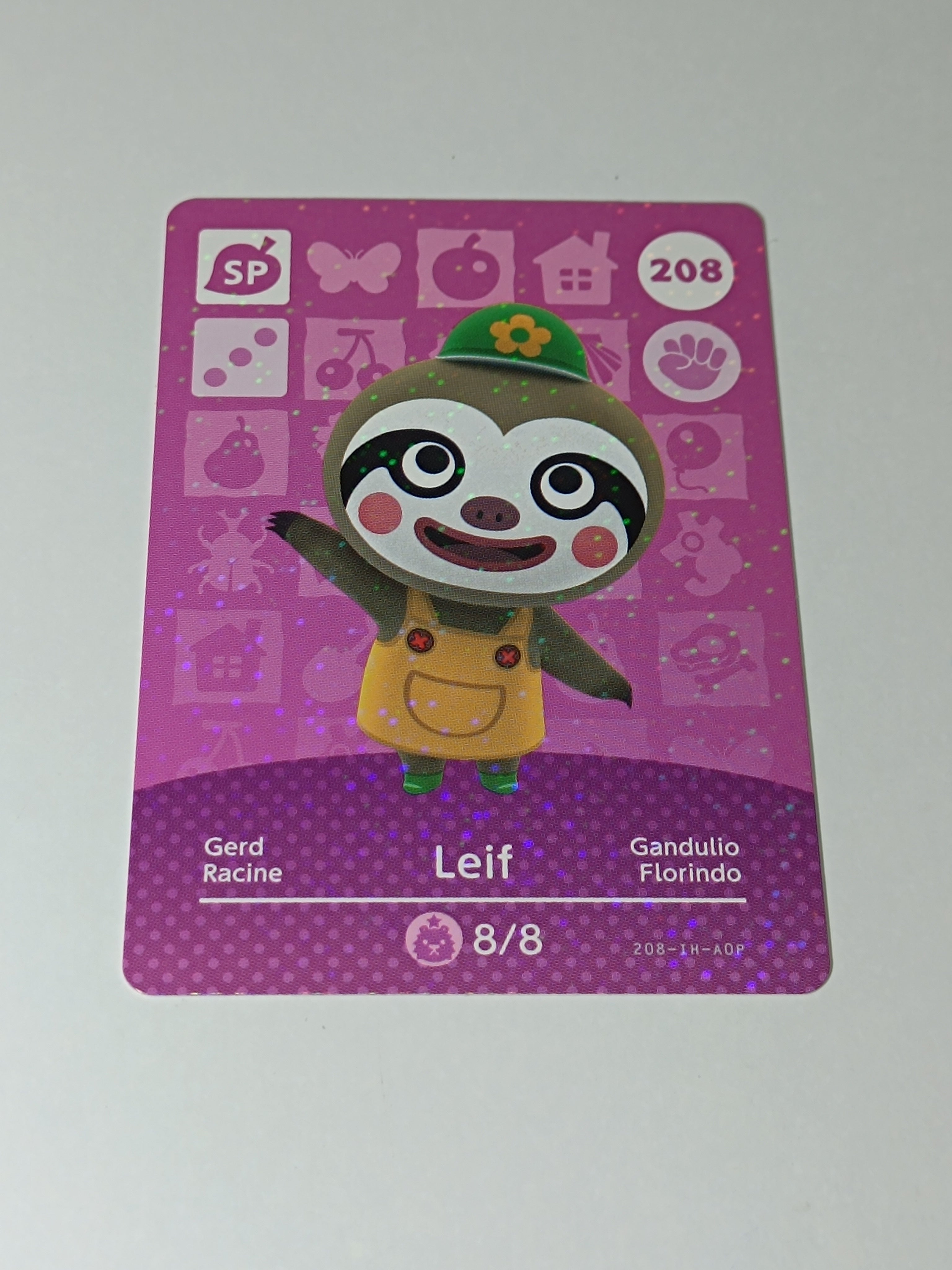 Amiibo Karte | 208 - Leif