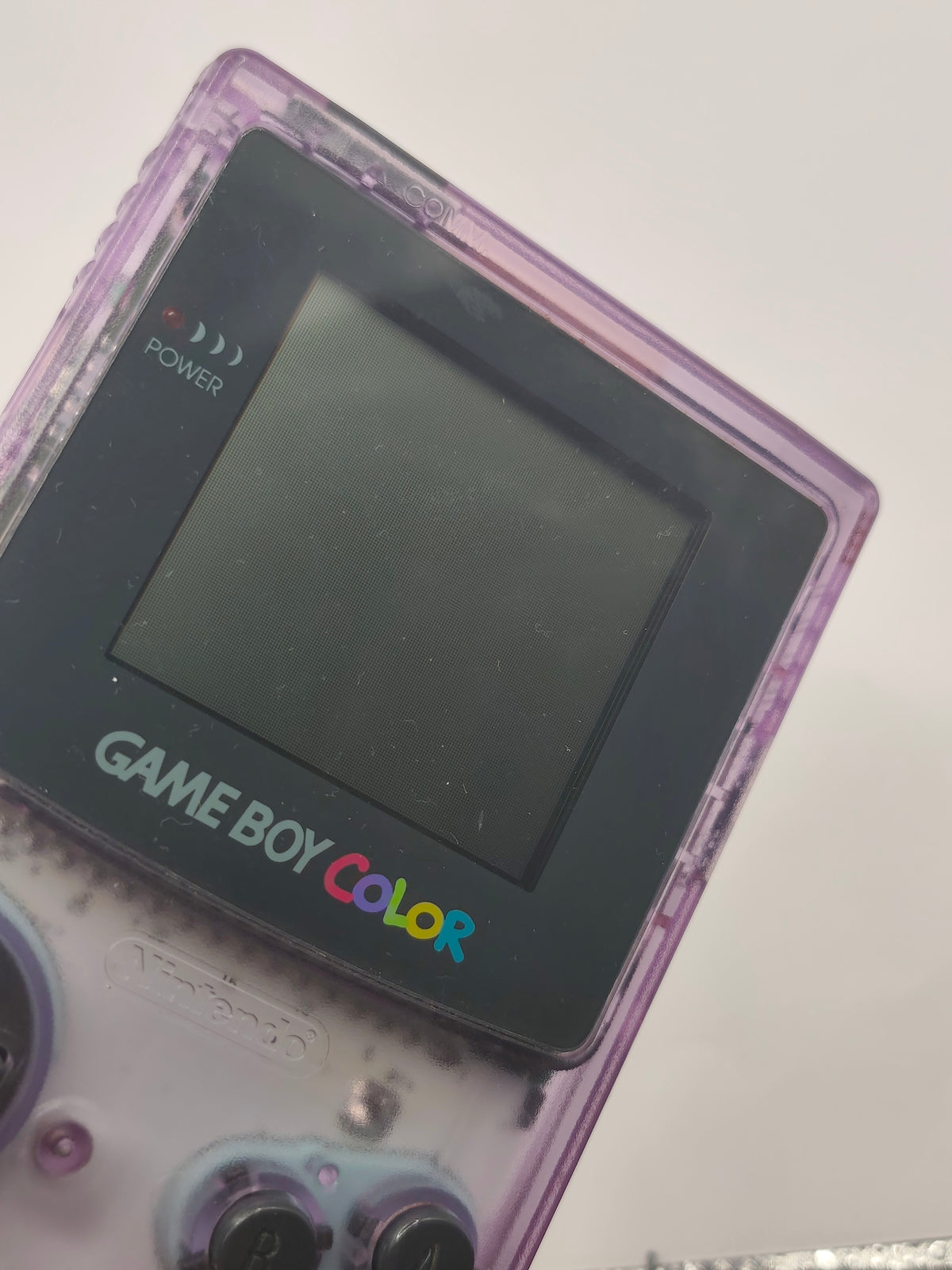 Game Boy Color- Transparent Purple | Defekt