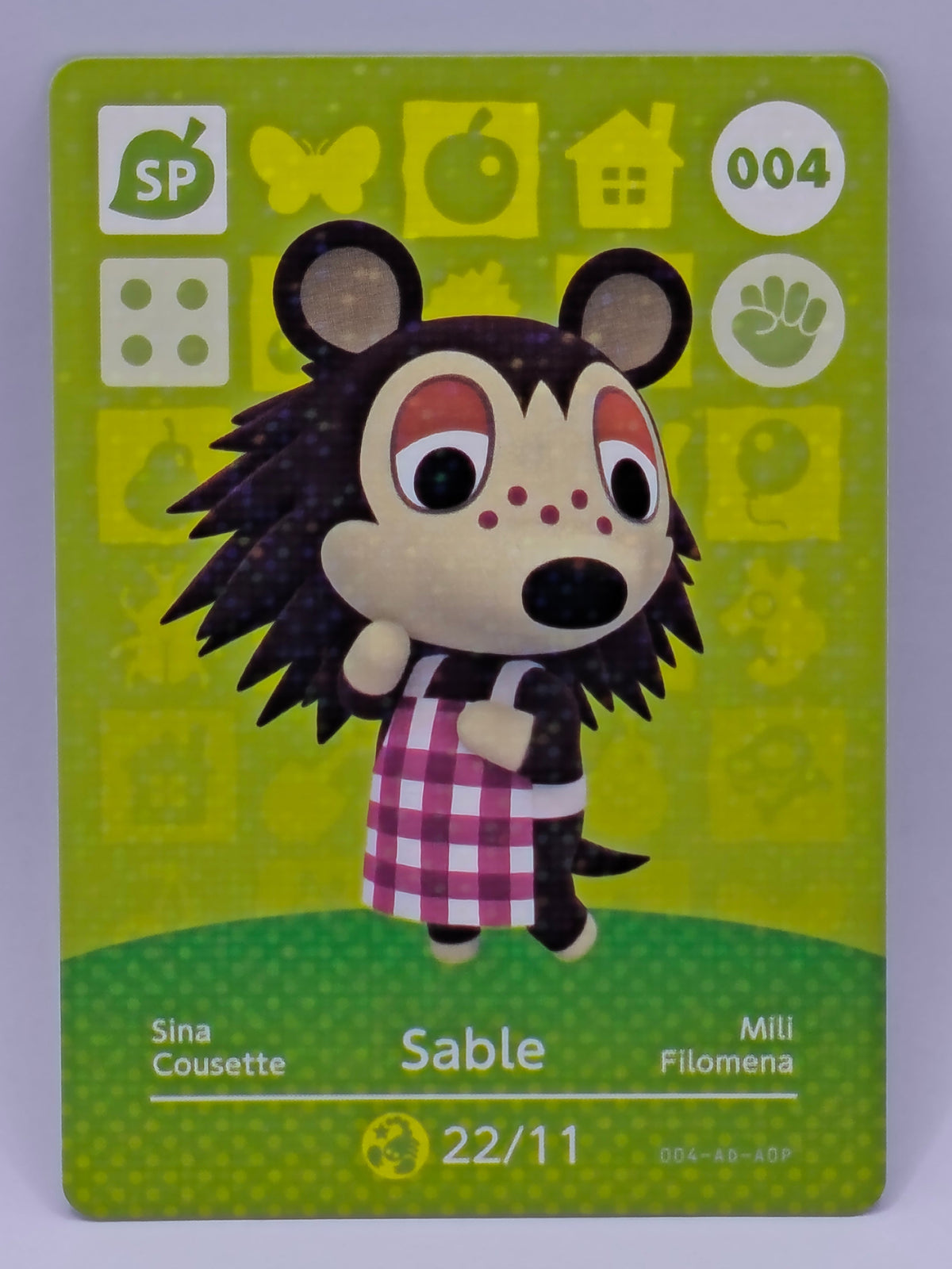 Amiibo Karte | 004 - Sable