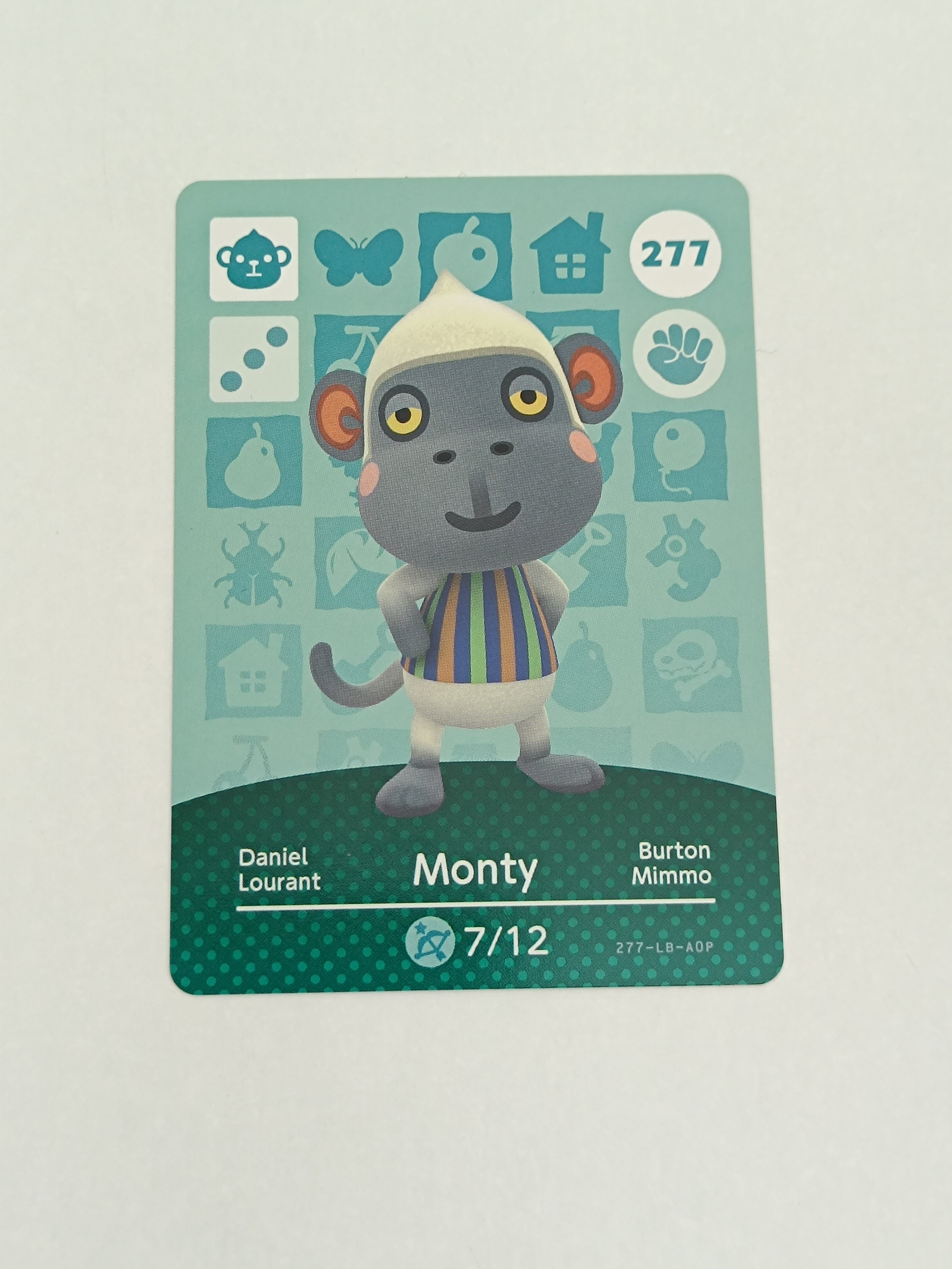 Amiibo Karte | 277 - Monty