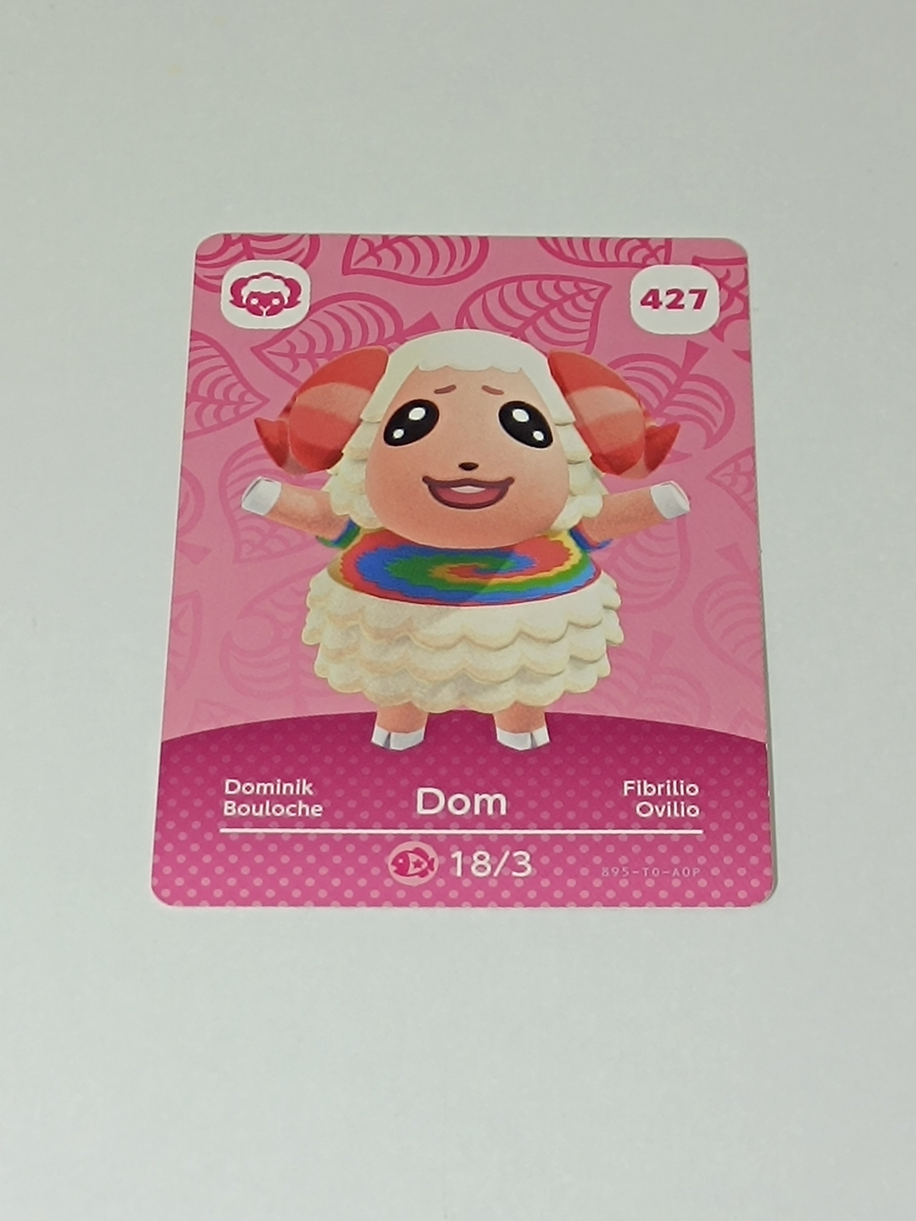 Amiibo Karte | 427 - Dom