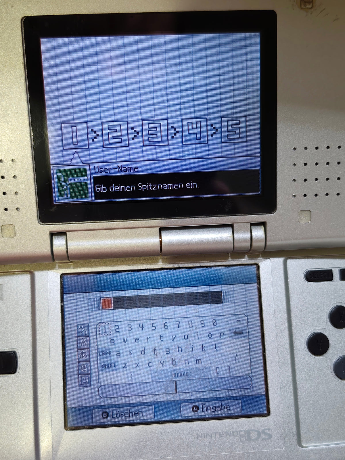 Nintendo DS Konsole - grau