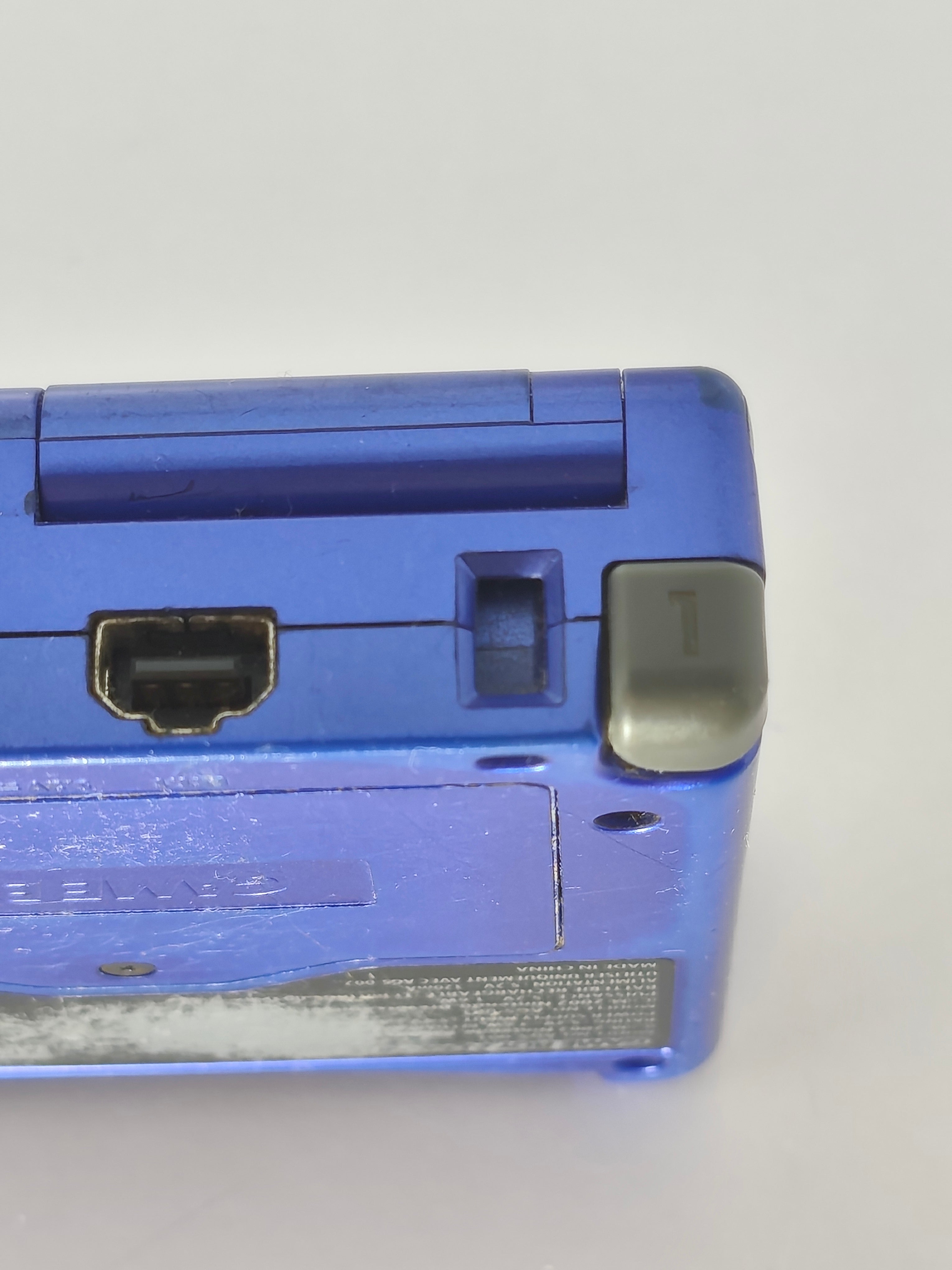 Nintendo Game Boy Advance SP - Dunkelblau - inkl. Ladegerät