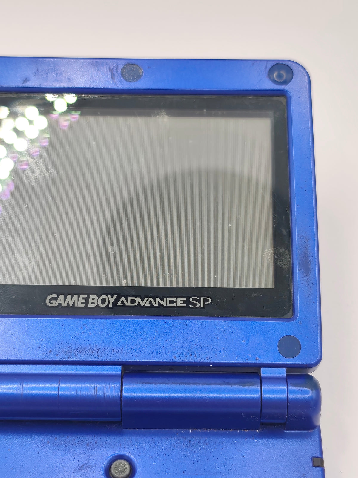 Nintendo Game Boy Advance SP - Dunkelblau - inkl. Ladegerät
