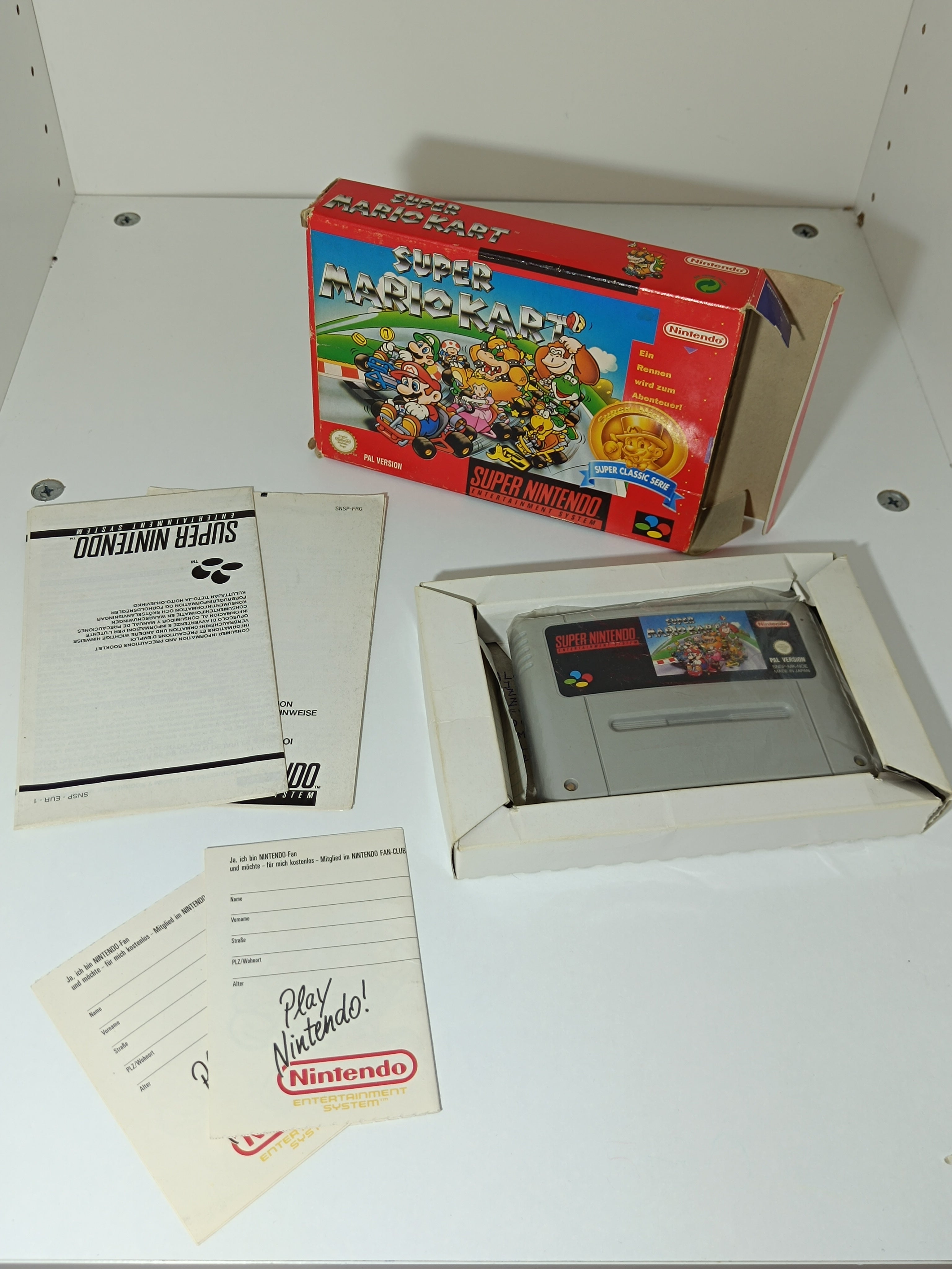 Super Mario Kart inkl. Verpackung