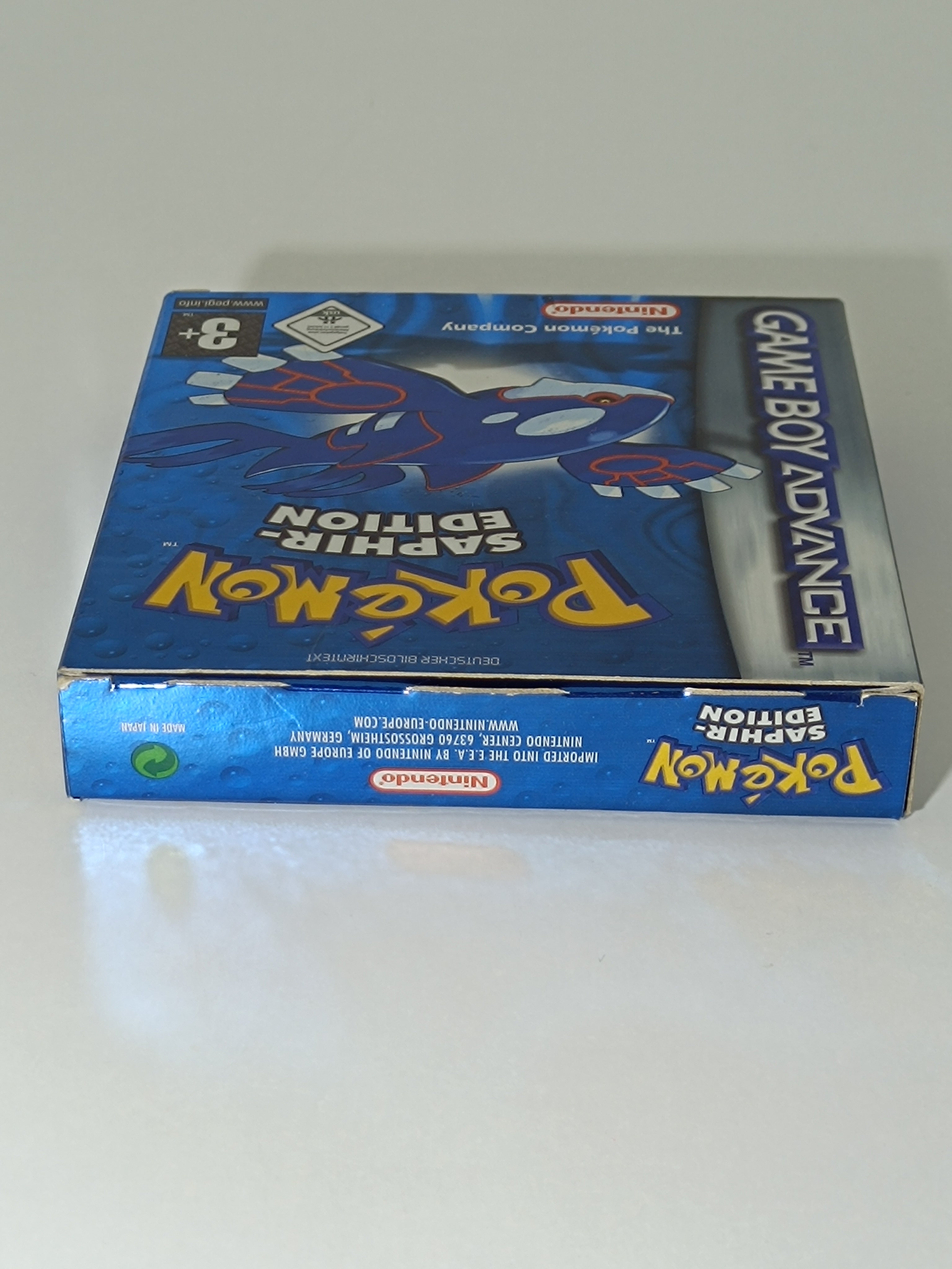Pokemon Saphir Edition GBA - inkl. Verpackung & Inlay